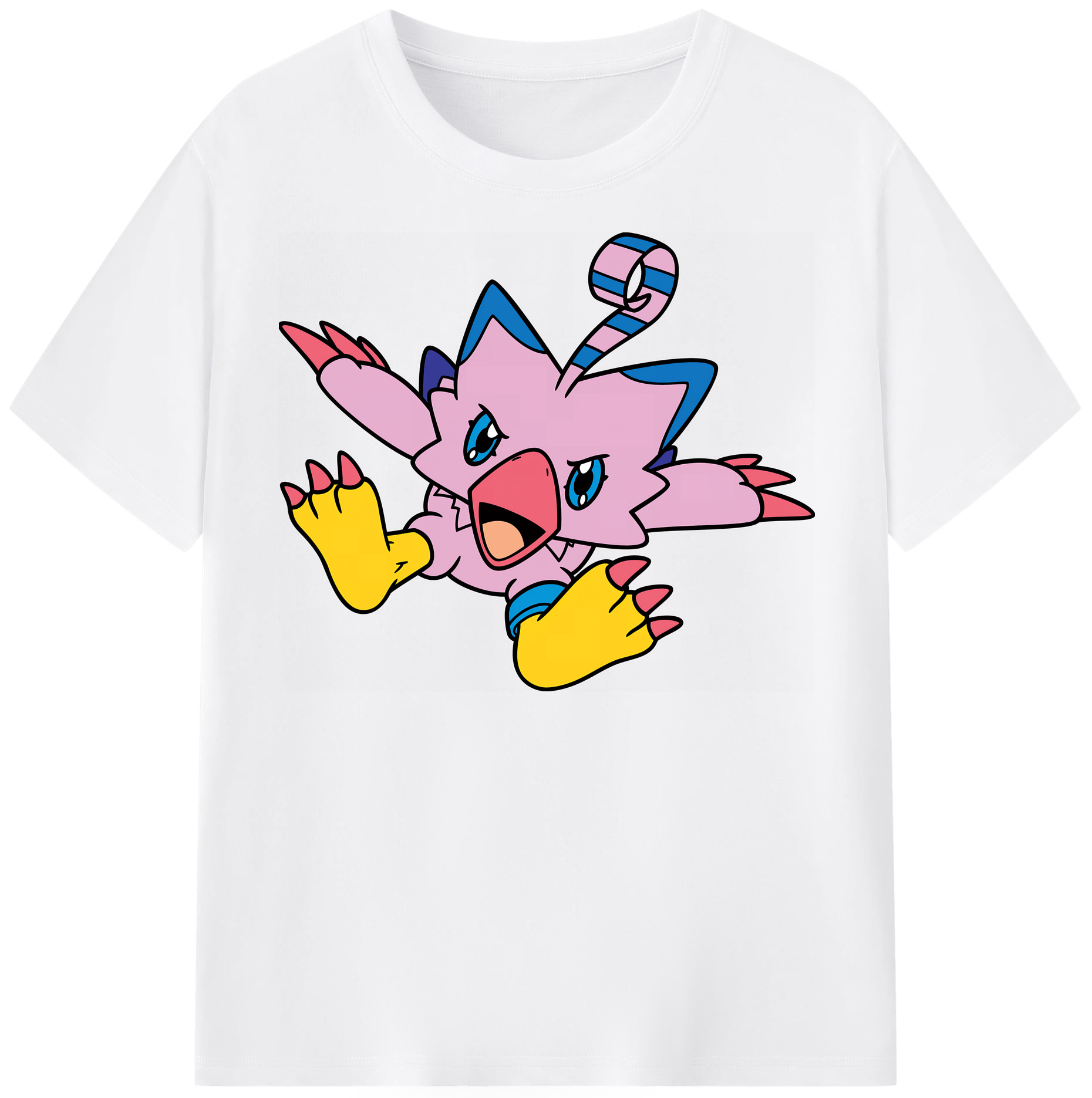 （画像用） Digimon デジタルモンスター/デジモン 綿100％半袖Tシャツ（フロントプリント）