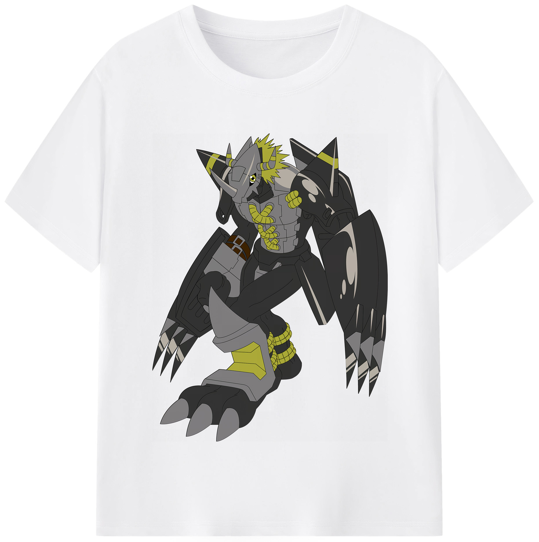 （画像用） Digimon デジタルモンスター/デジモン 綿100％半袖Tシャツ（フロントプリント）