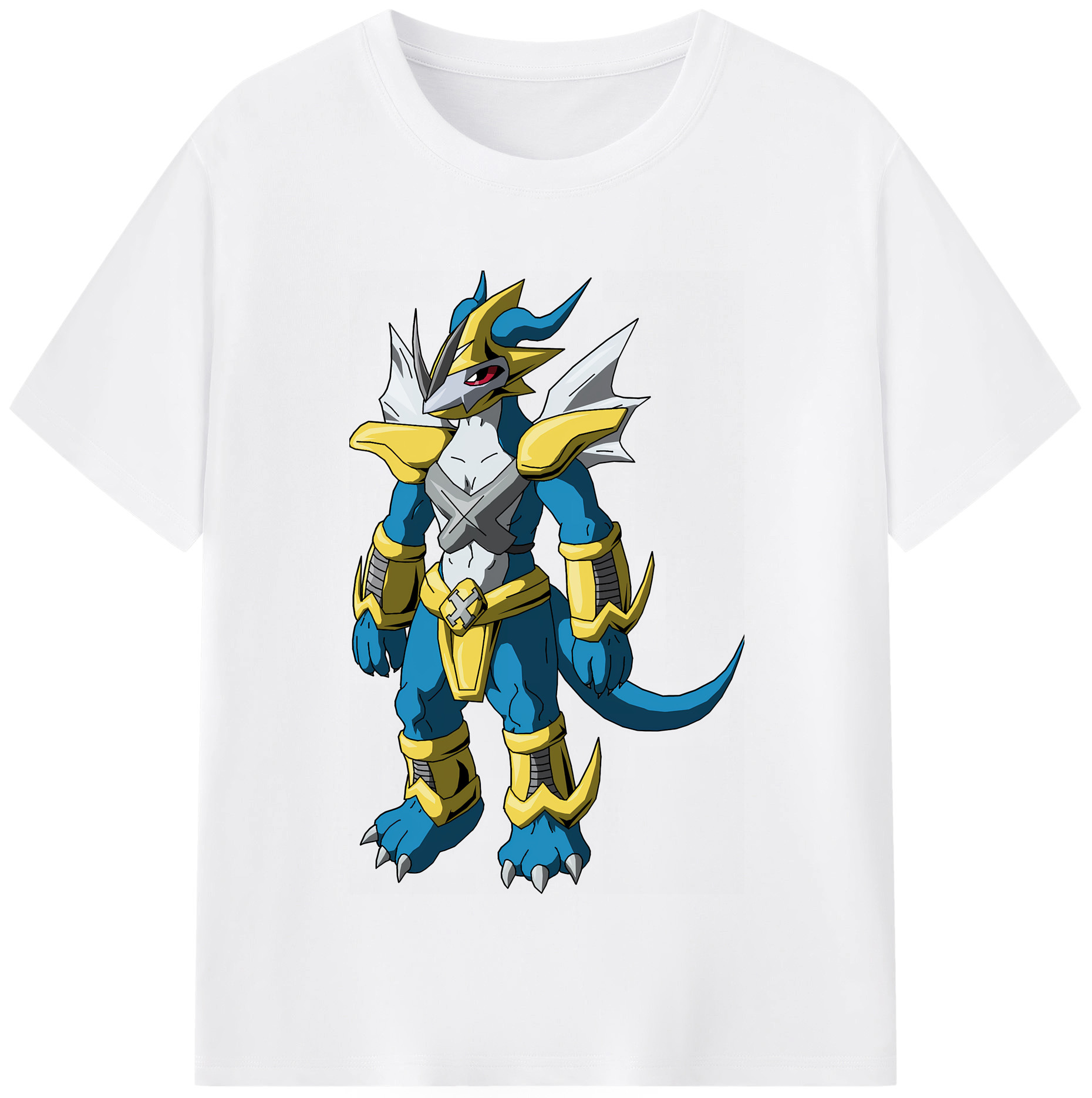 （画像用） Digimon デジタルモンスター/デジモン 綿100％半袖Tシャツ（フロントプリント）