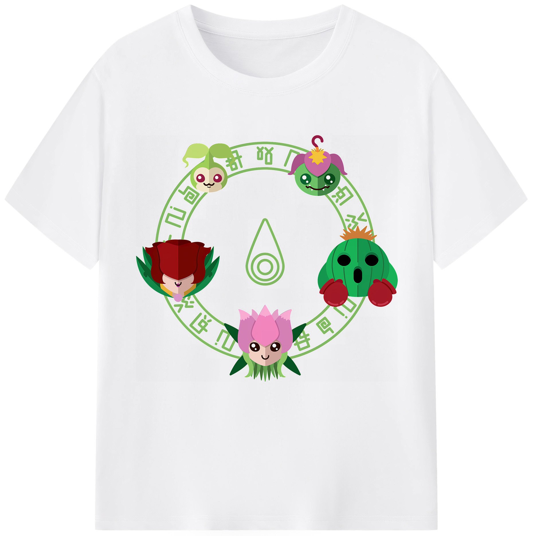 （画像用） Digimon デジタルモンスター/デジモン 綿100％半袖Tシャツ（フロントプリント）