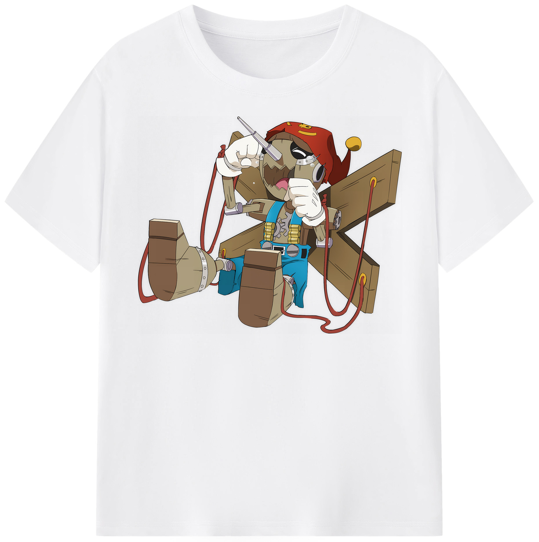 （画像用） Digimon デジタルモンスター/デジモン 綿100％半袖Tシャツ（フロントプリント）
