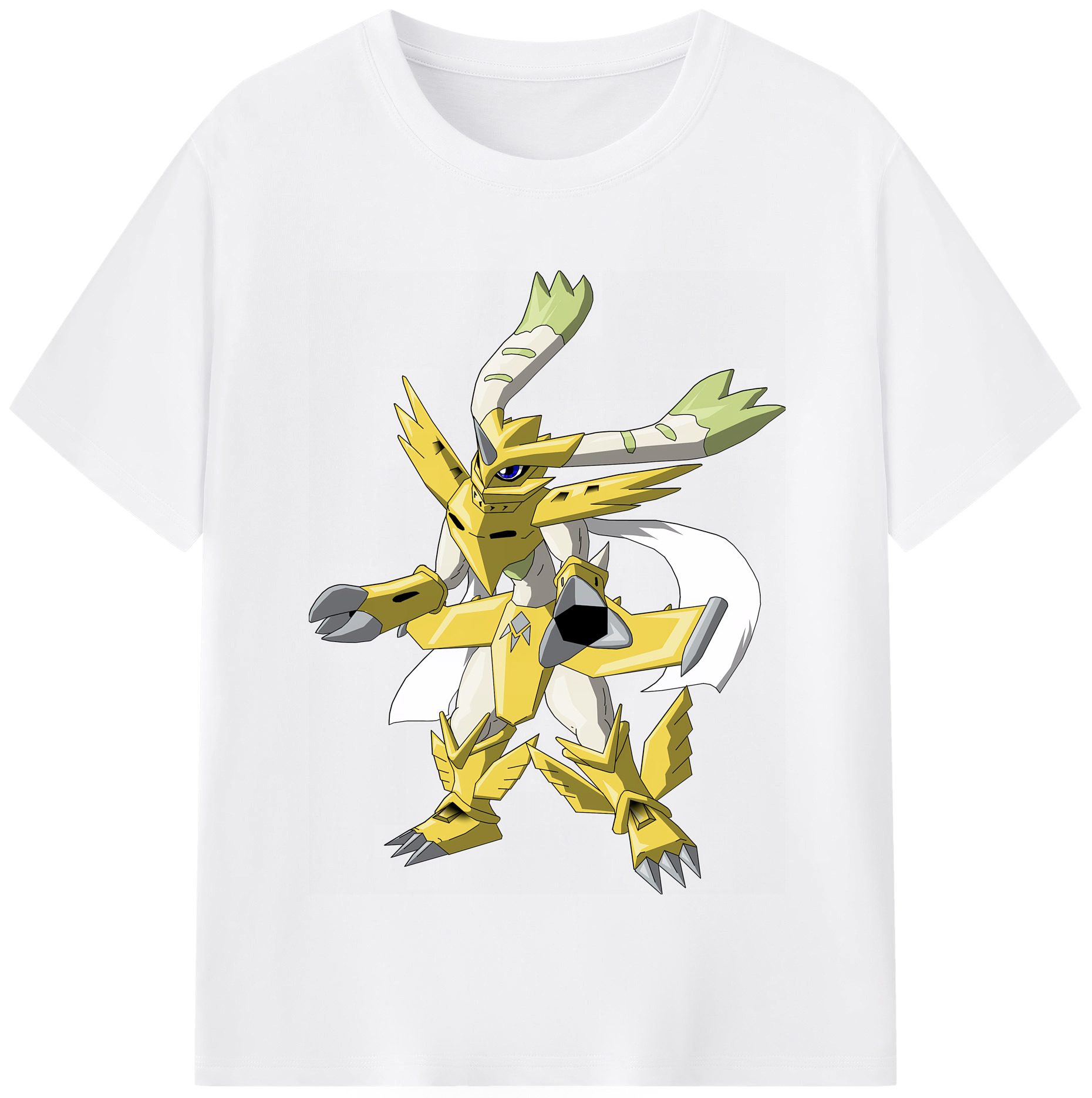 （画像用） Digimon デジタルモンスター/デジモン 綿100％半袖Tシャツ（フロントプリント）
