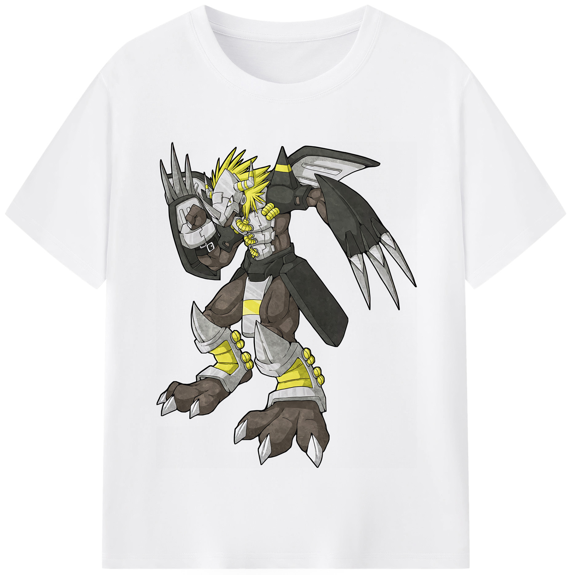 （画像用） Digimon デジタルモンスター/デジモン 綿100％半袖Tシャツ（フロントプリント）