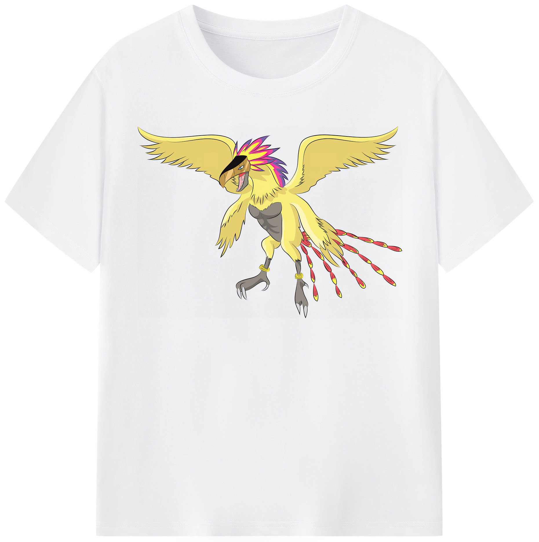 （画像用） Digimon デジタルモンスター/デジモン 綿100％半袖Tシャツ（フロントプリント）