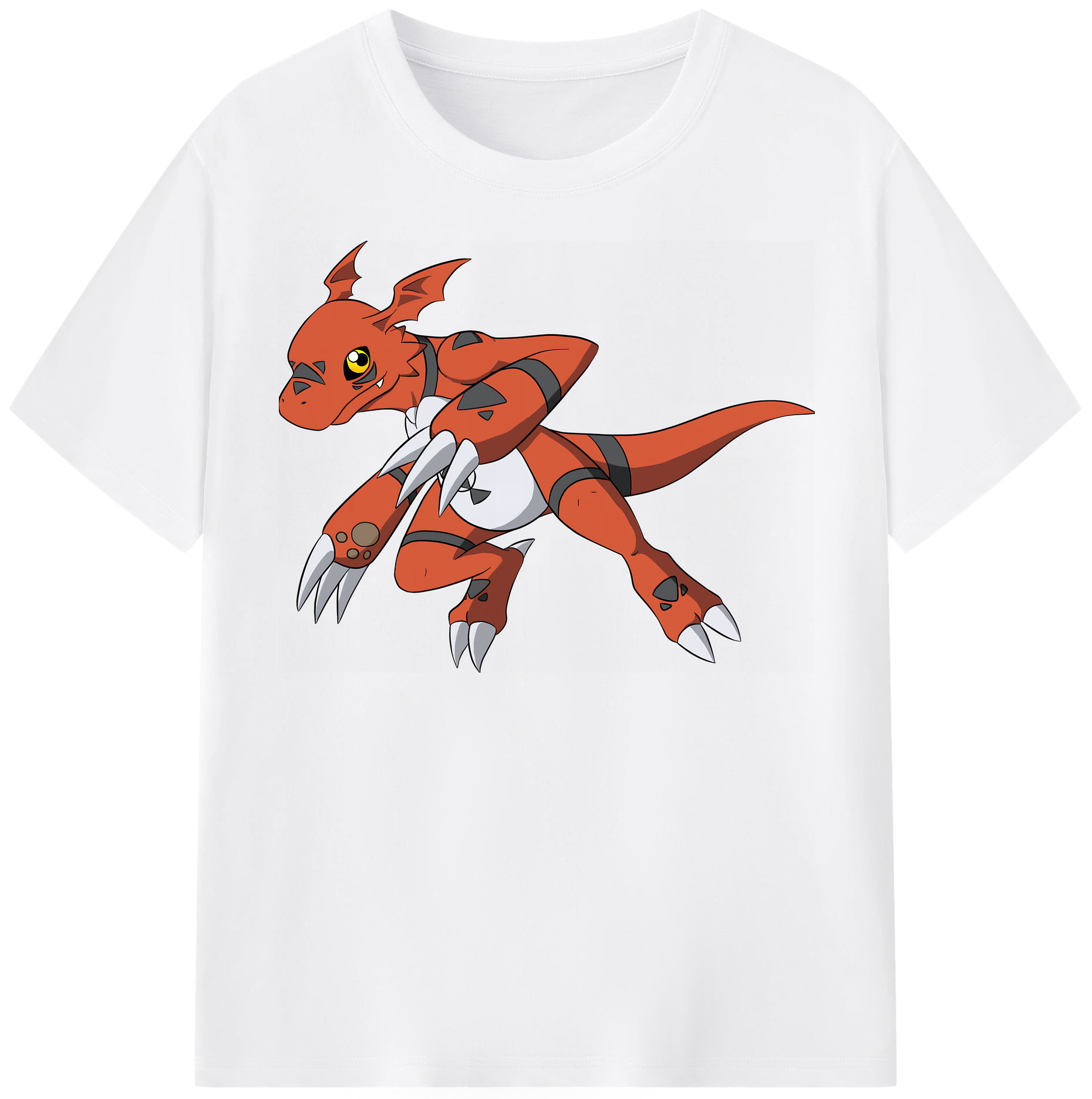 （画像用） Digimon デジタルモンスター/デジモン 綿100％半袖Tシャツ（フロントプリント）