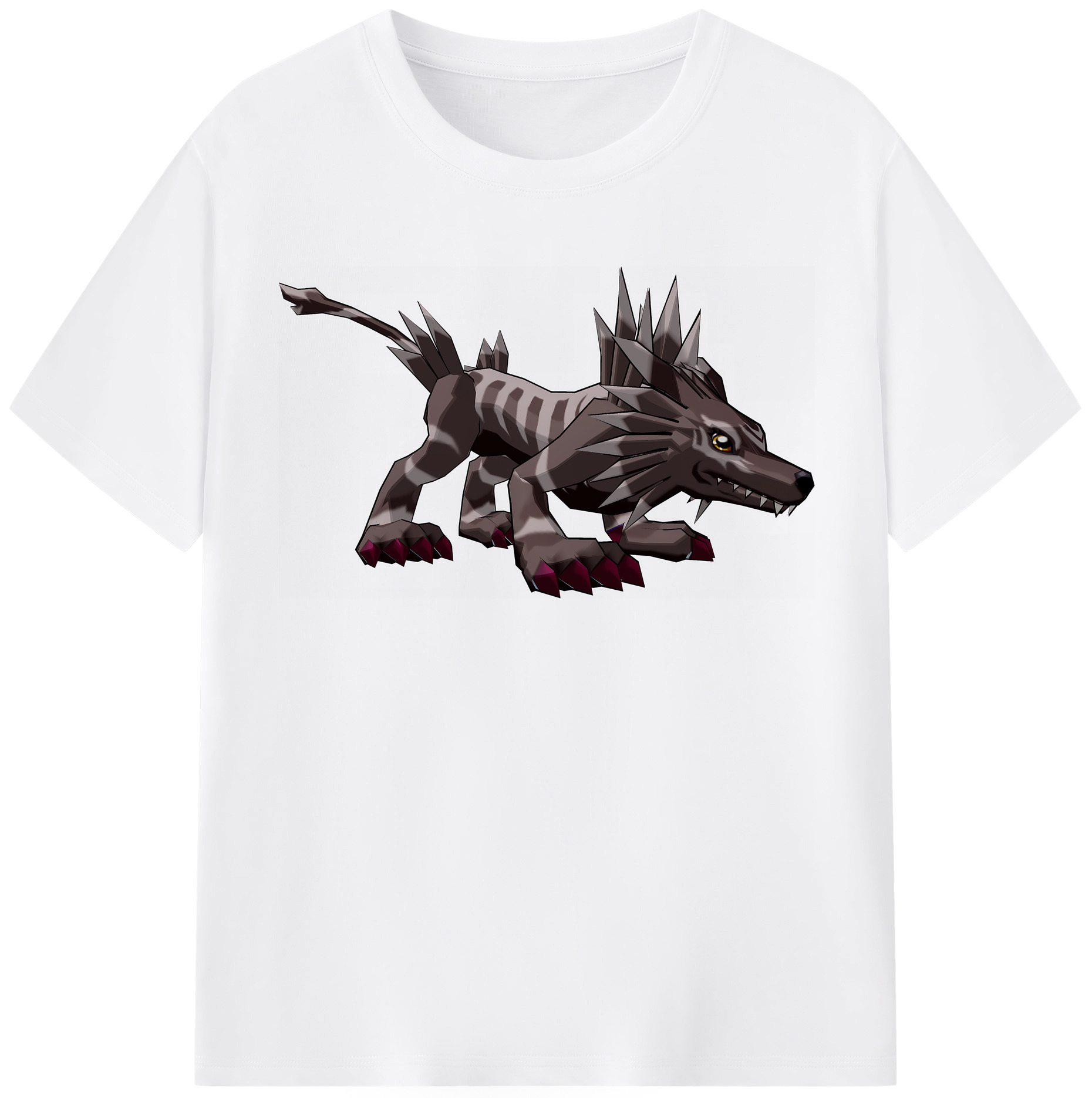 （画像用） Digimon デジタルモンスター/デジモン 綿100％半袖Tシャツ（フロントプリント）