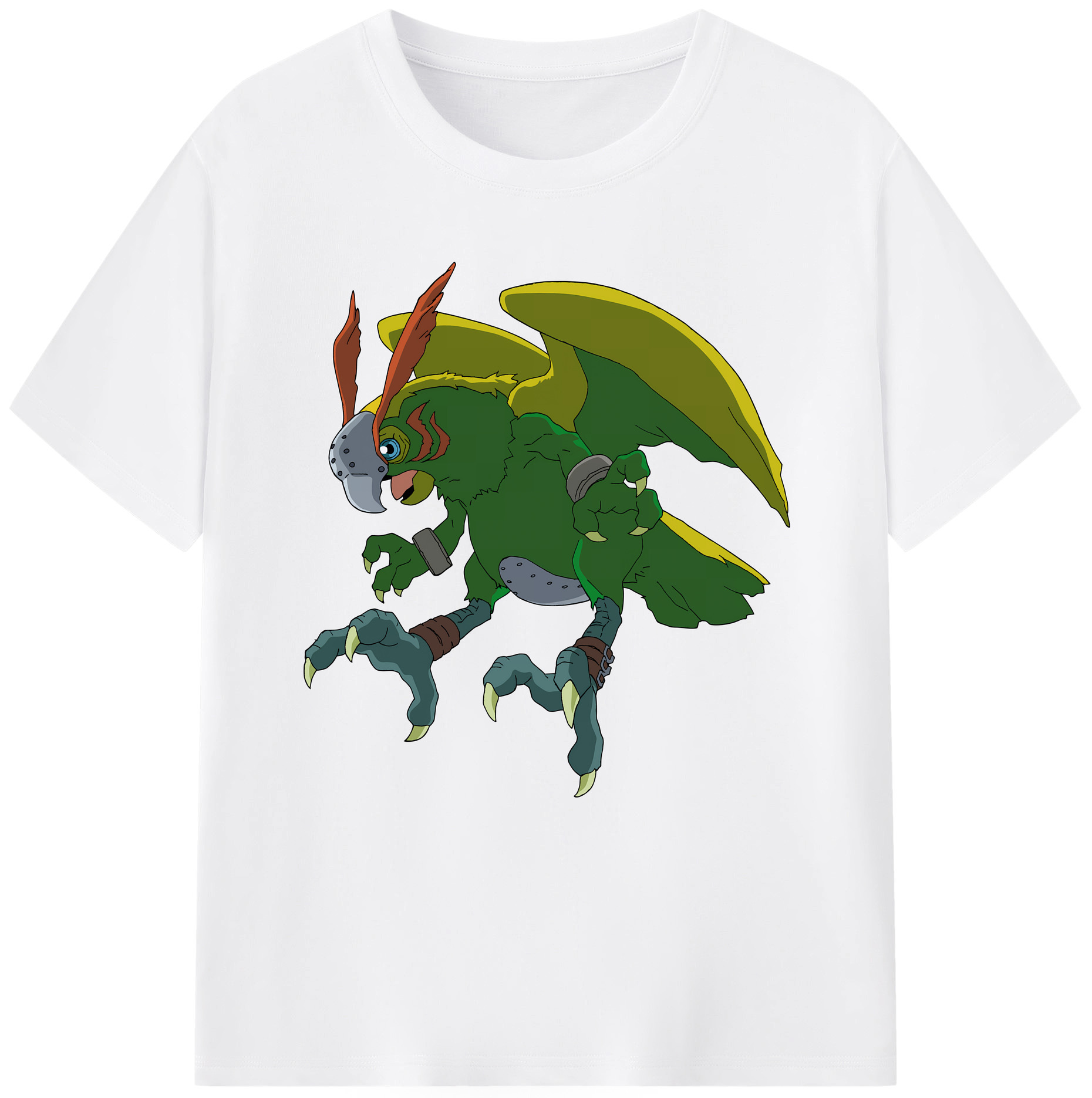 （画像用） Digimon デジタルモンスター/デジモン 綿100％半袖Tシャツ（フロントプリント）