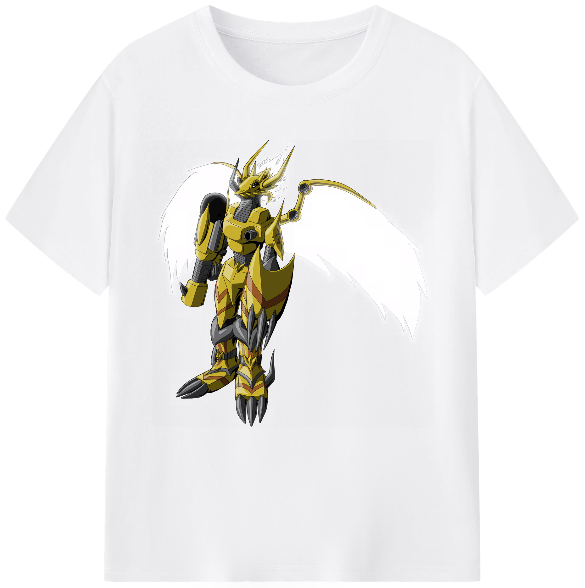 （画像用） Digimon デジタルモンスター/デジモン 綿100％半袖Tシャツ（フロントプリント）