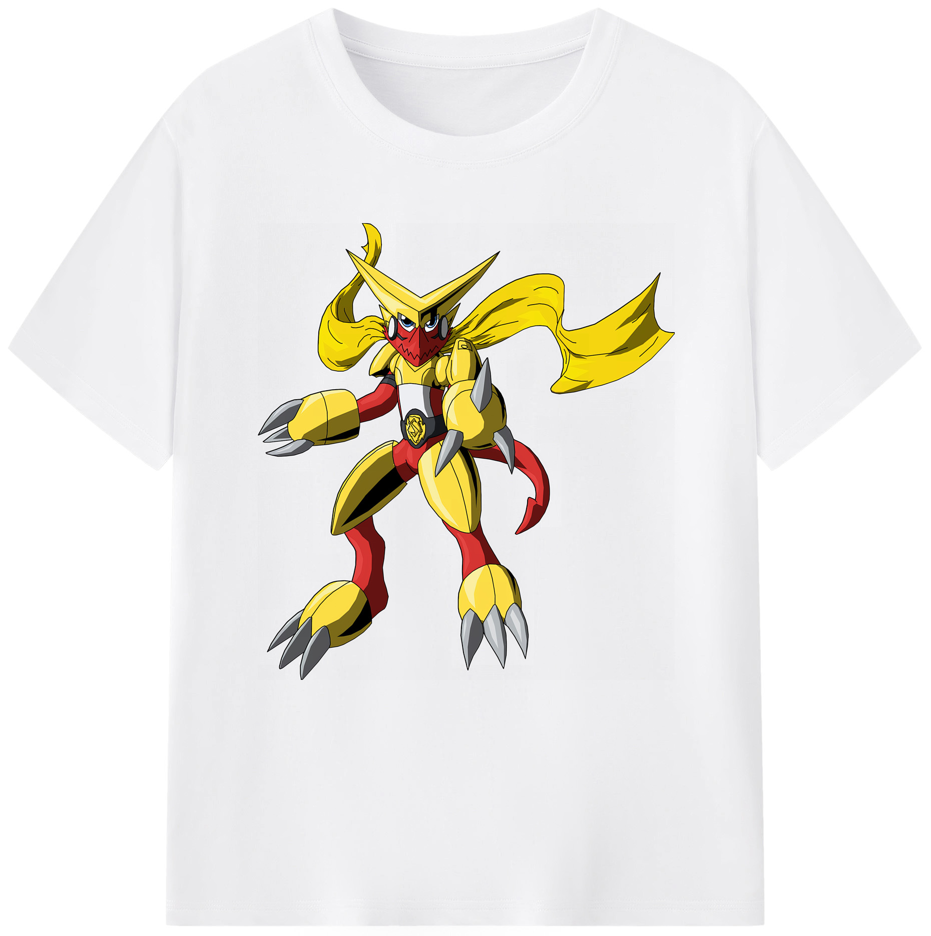 （画像用） Digimon デジタルモンスター/デジモン 綿100％半袖Tシャツ（フロントプリント）