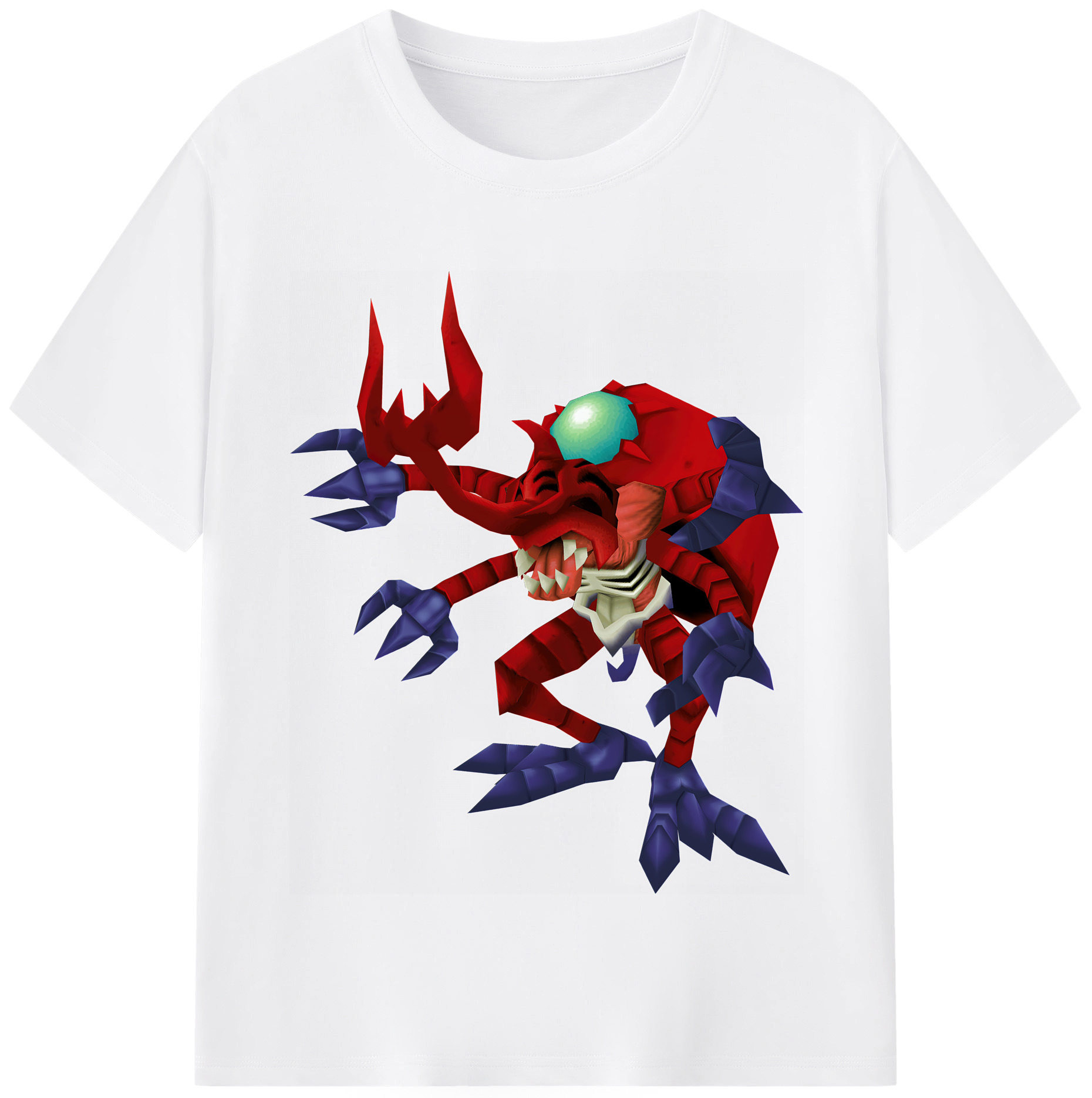 （画像用） Digimon デジタルモンスター/デジモン 綿100％半袖Tシャツ（フロントプリント）