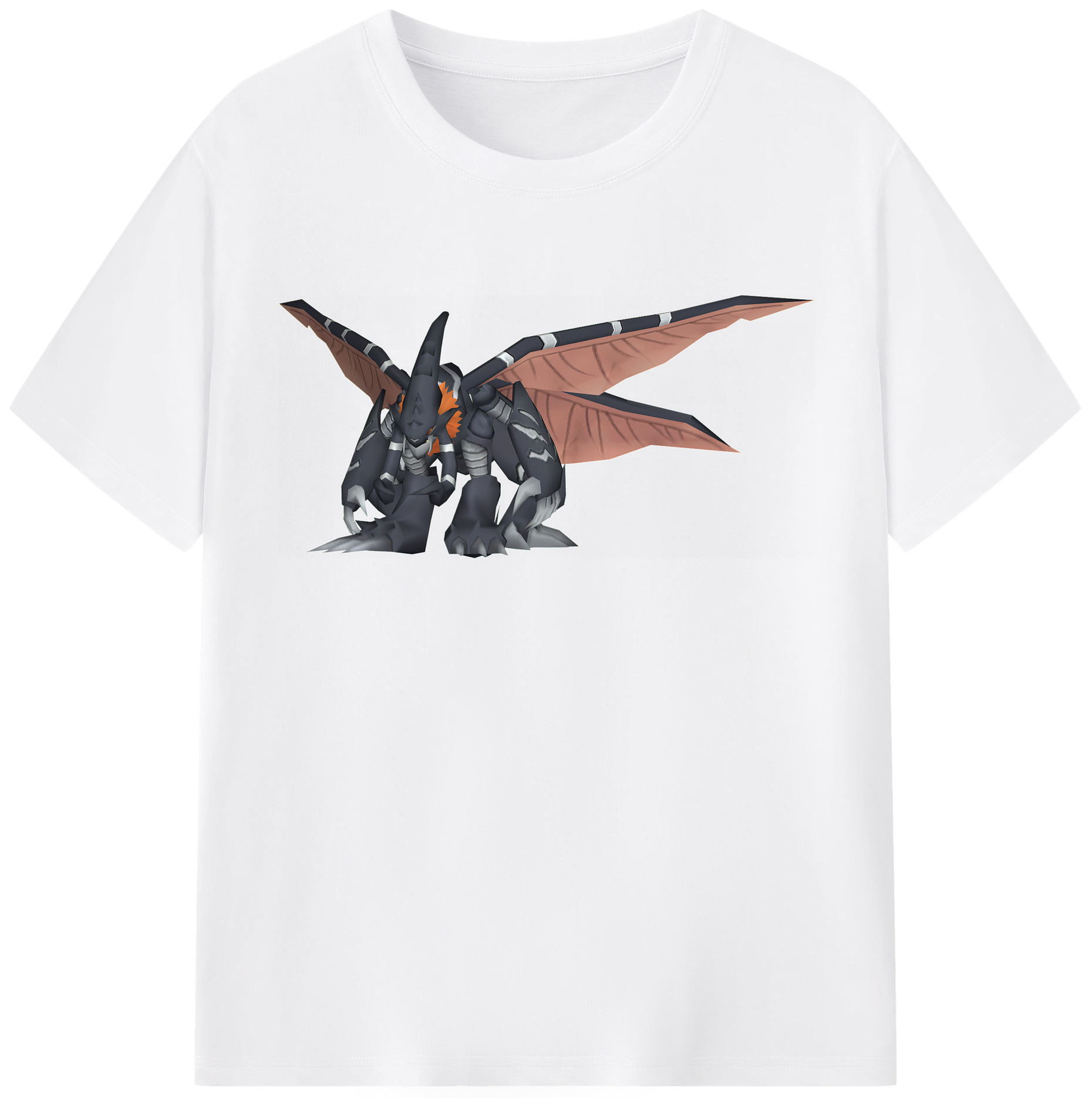 （画像用） Digimon デジタルモンスター/デジモン 綿100％半袖Tシャツ（フロントプリント）