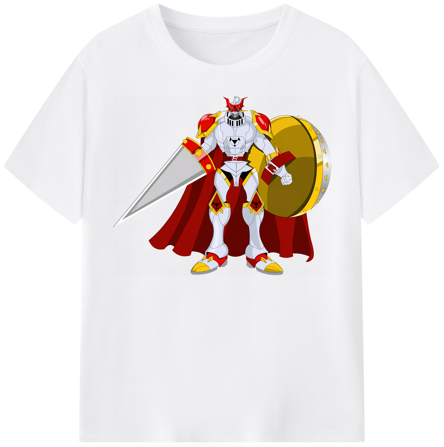 （画像用） Digimon デジタルモンスター/デジモン 綿100％半袖Tシャツ（フロントプリント）