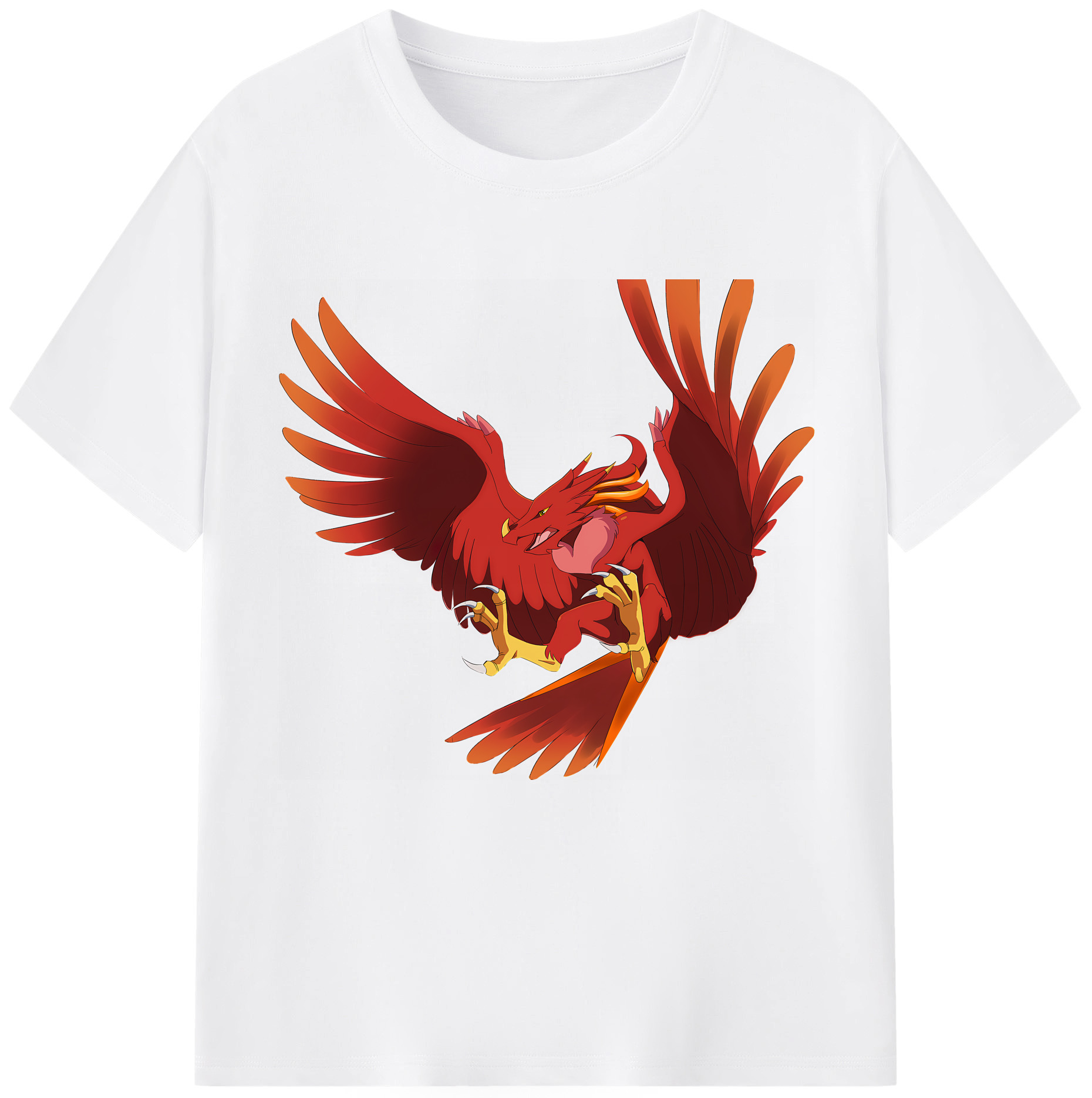 （画像用） Digimon デジタルモンスター/デジモン 綿100％半袖Tシャツ（フロントプリント）