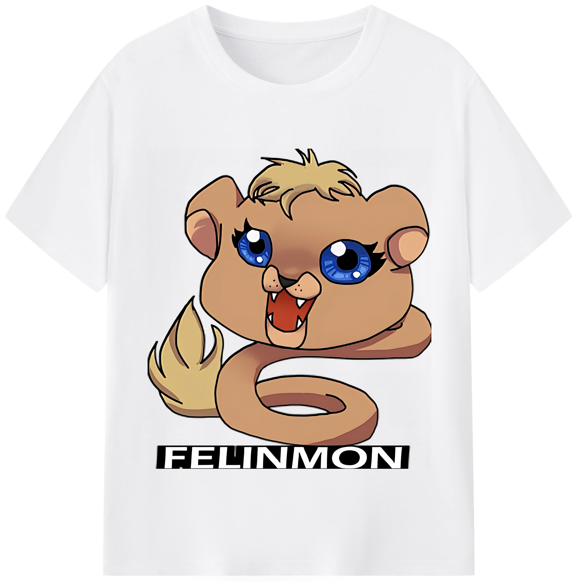 （画像用） Digimon デジタルモンスター/デジモン 綿100％半袖Tシャツ（フロントプリント）