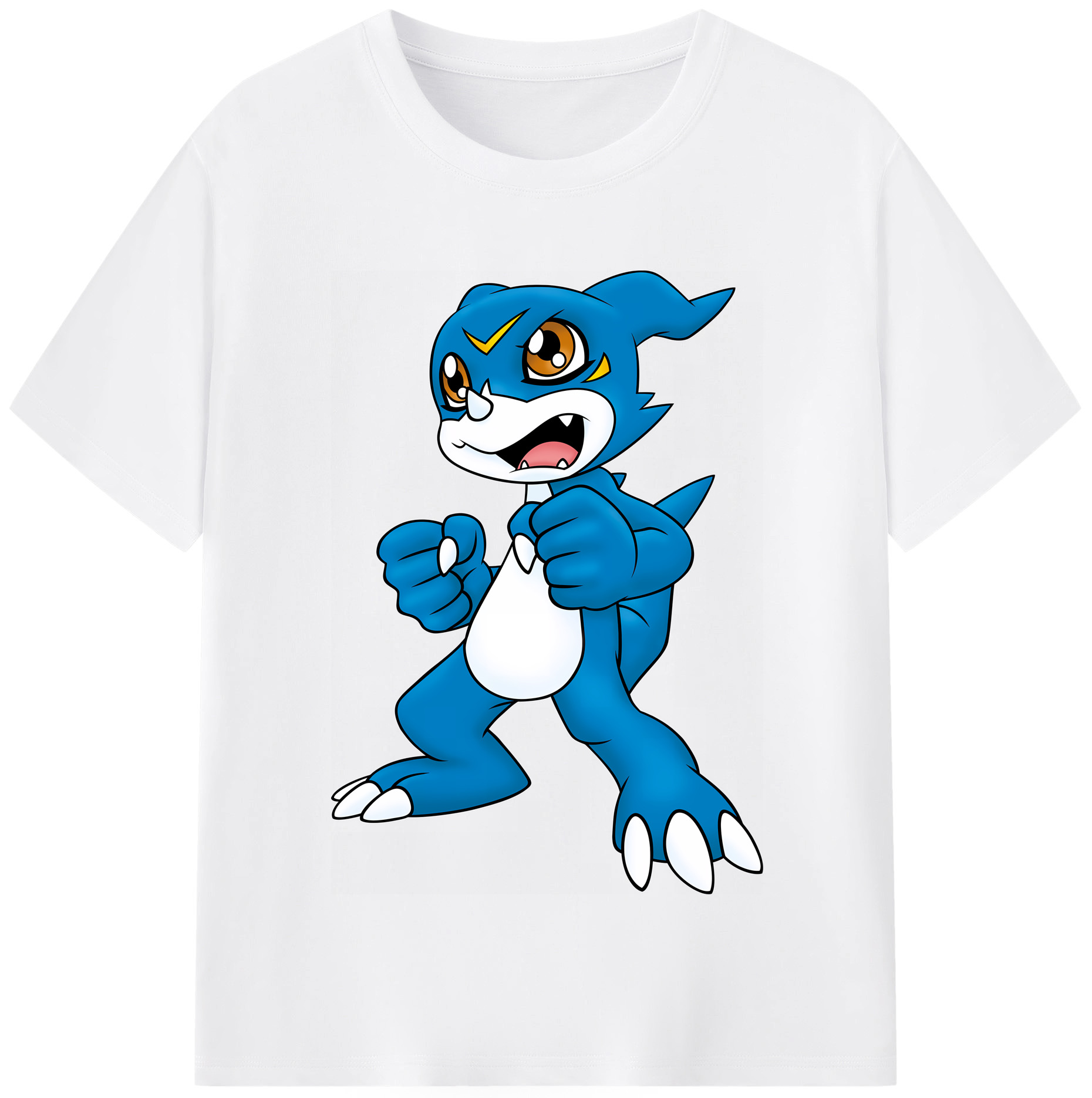 （画像用） Digimon デジタルモンスター/デジモン 綿100％半袖Tシャツ（フロントプリント）