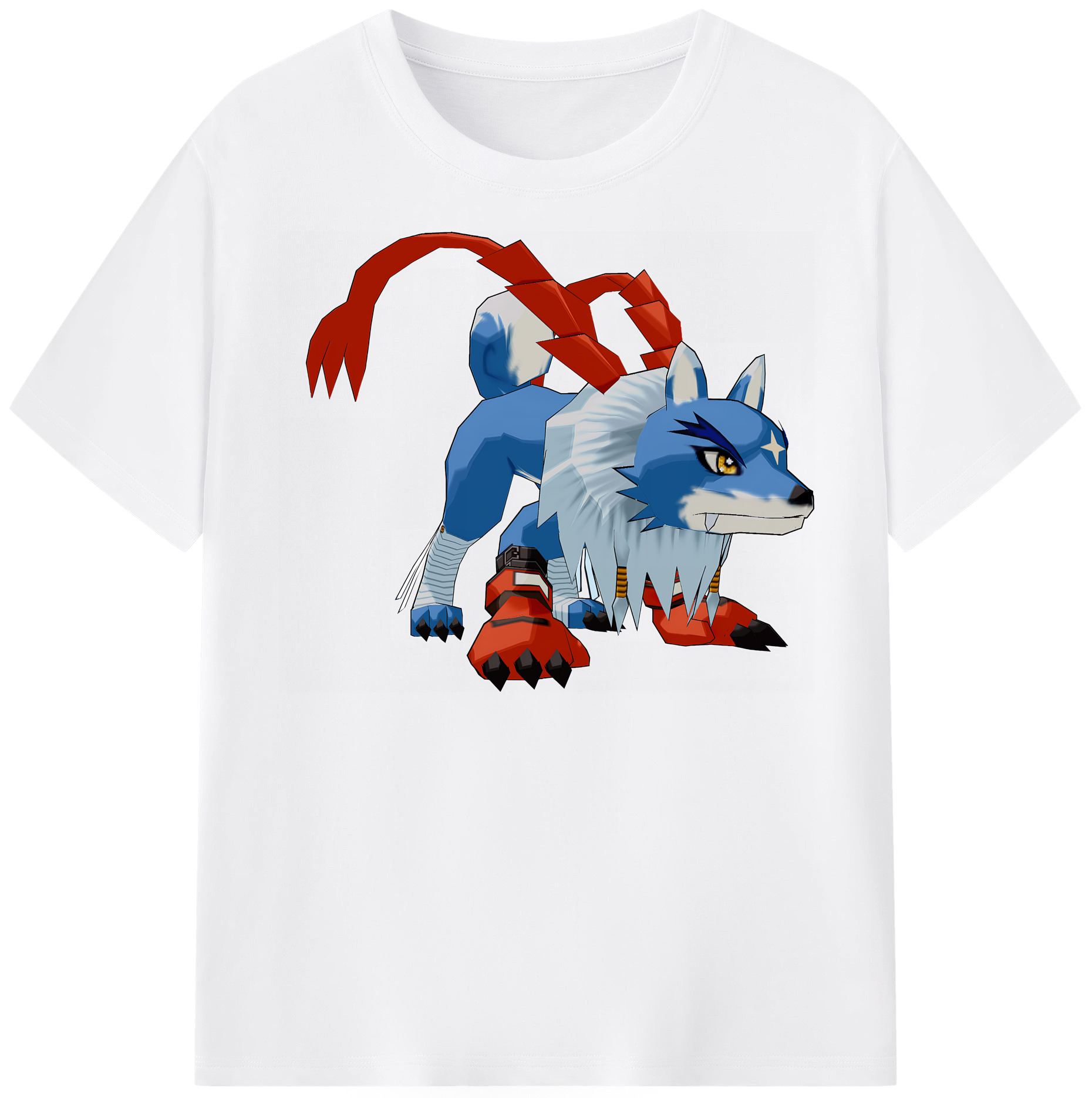 （画像用） Digimon デジタルモンスター/デジモン 綿100％半袖Tシャツ（フロントプリント）