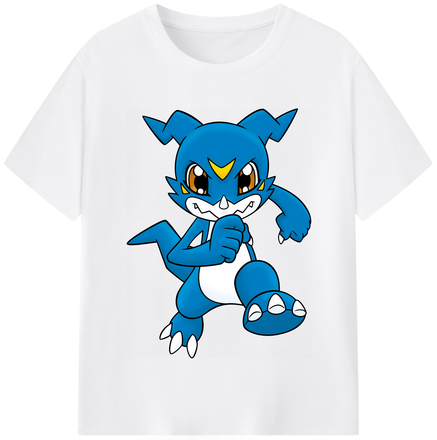 （画像用） Digimon デジタルモンスター/デジモン 綿100％半袖Tシャツ（フロントプリント）
