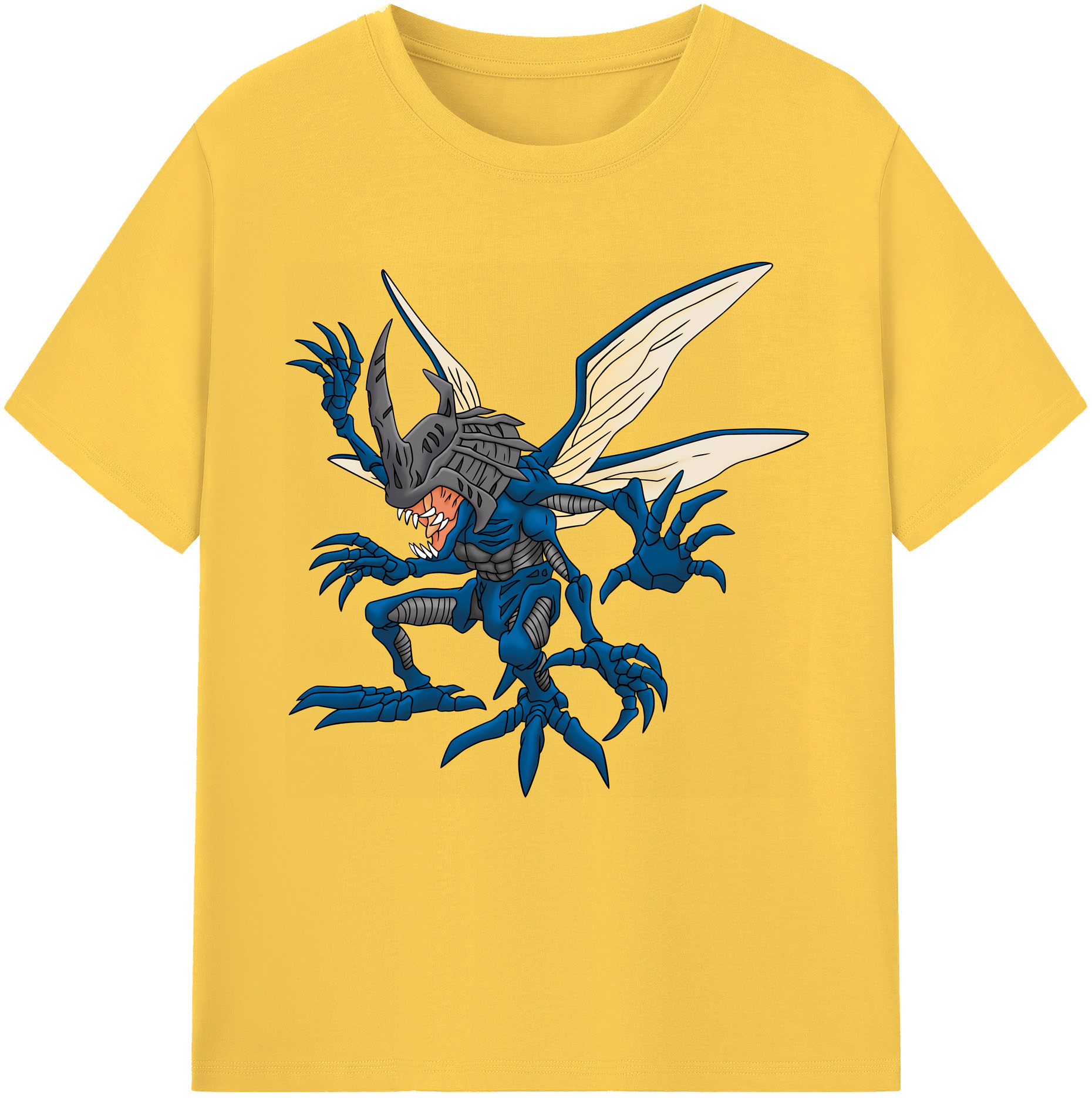 （画像用） Digimon デジタルモンスター/デジモン 綿100％半袖Tシャツ（フロントプリント）