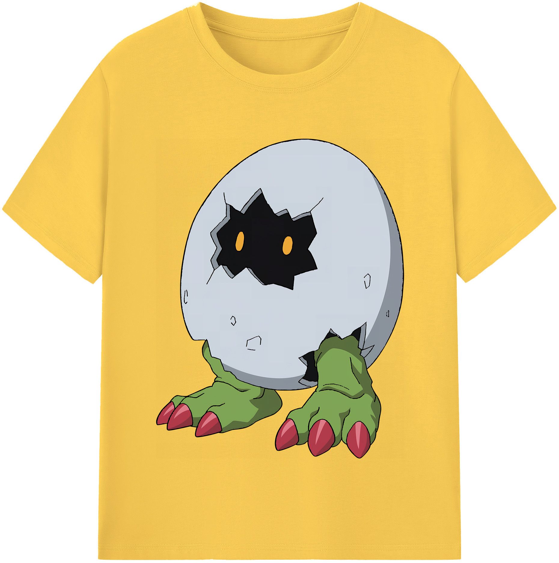 （画像用） Digimon デジタルモンスター/デジモン 綿100％半袖Tシャツ（フロントプリント）