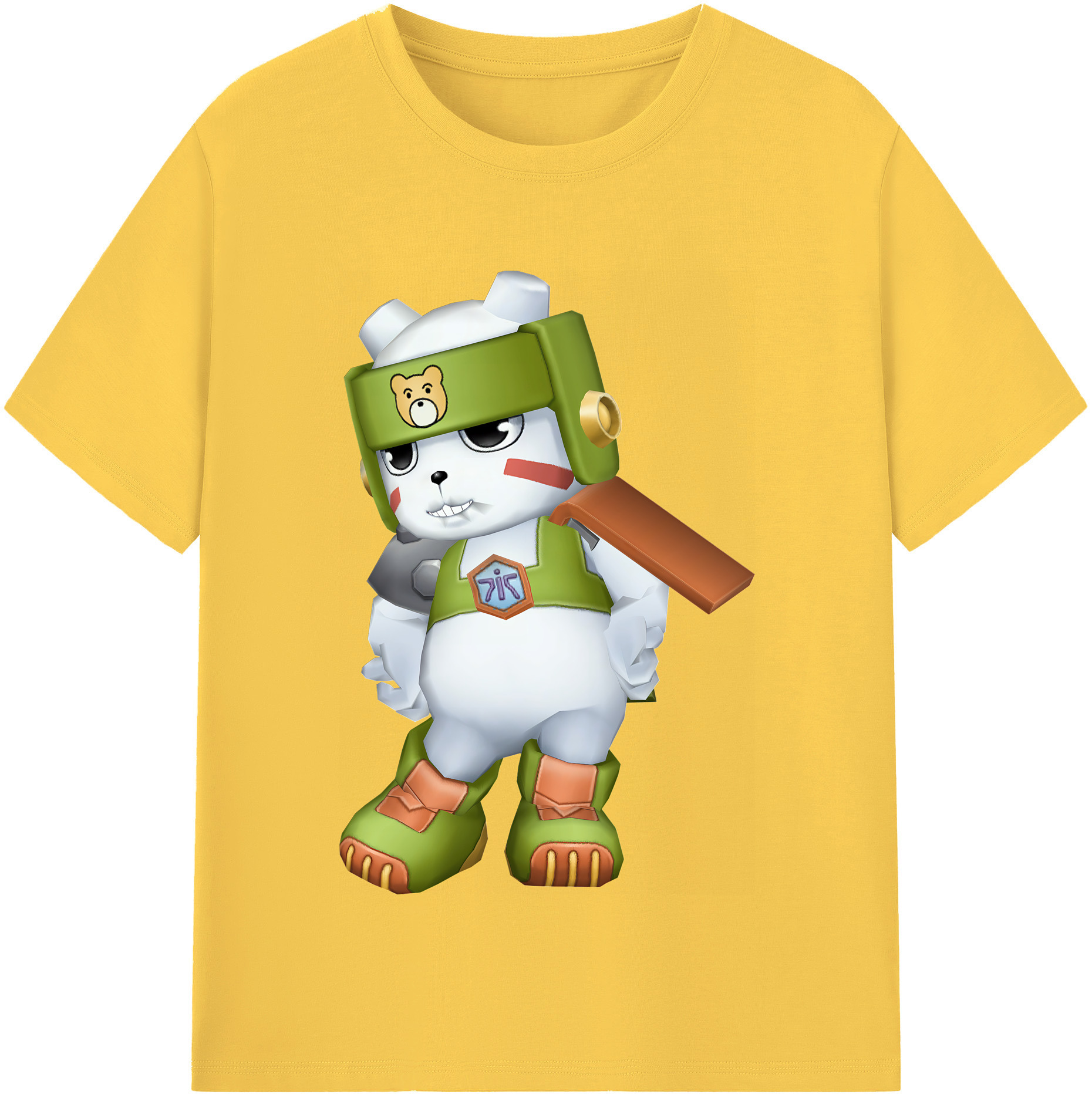 （画像用） Digimon デジタルモンスター/デジモン 綿100％半袖Tシャツ（フロントプリント）