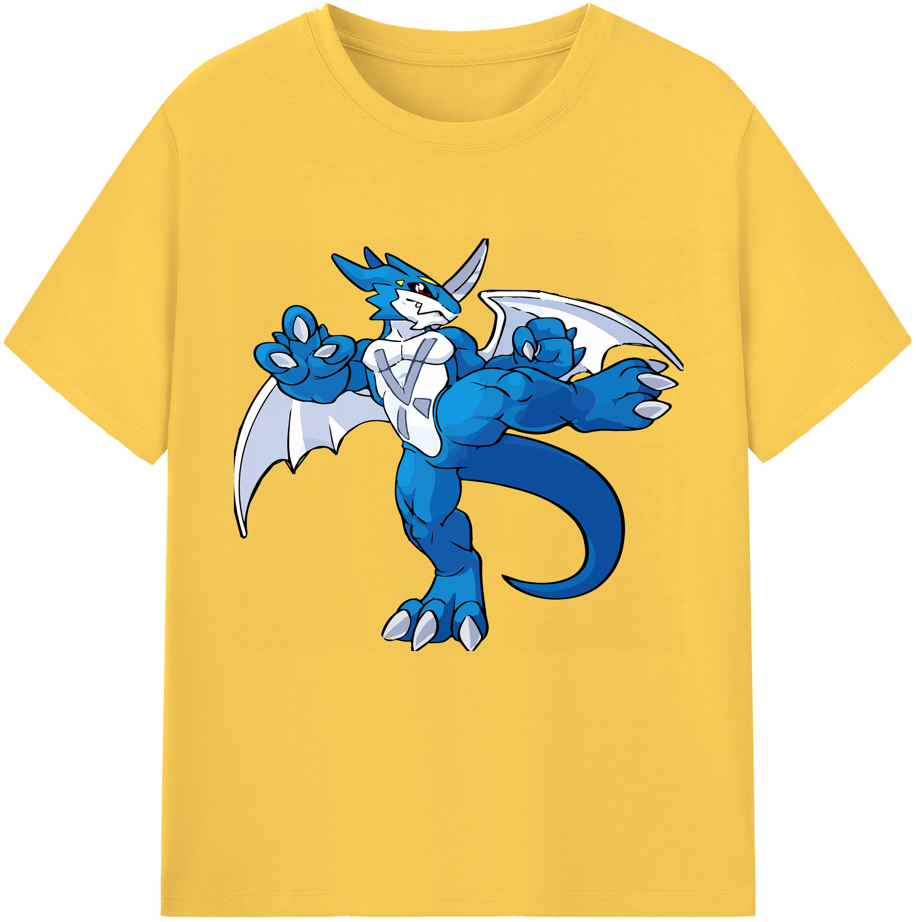 （画像用） Digimon デジタルモンスター/デジモン 綿100％半袖Tシャツ（フロントプリント）