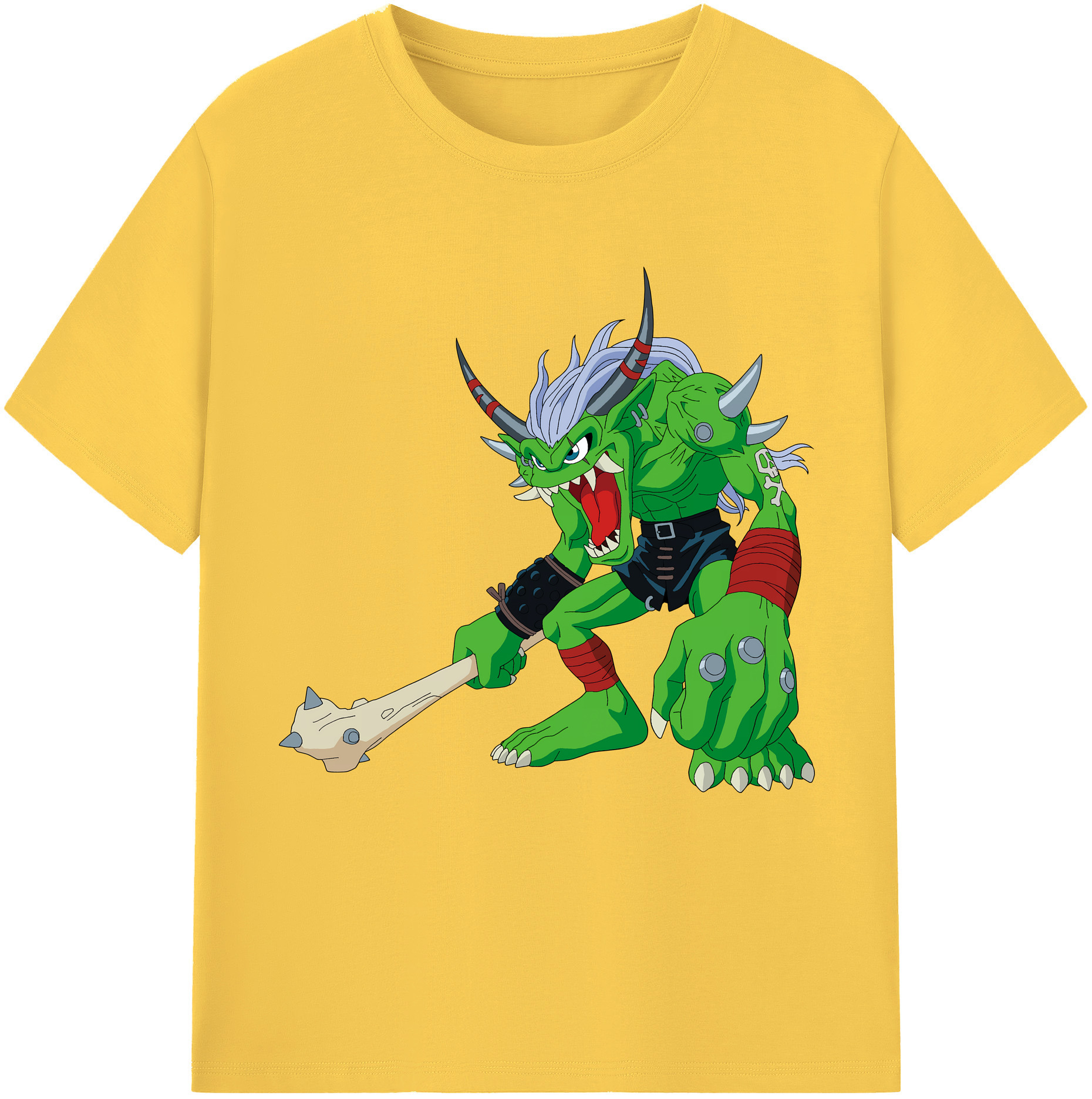 （画像用） Digimon デジタルモンスター/デジモン 綿100％半袖Tシャツ（フロントプリント）
