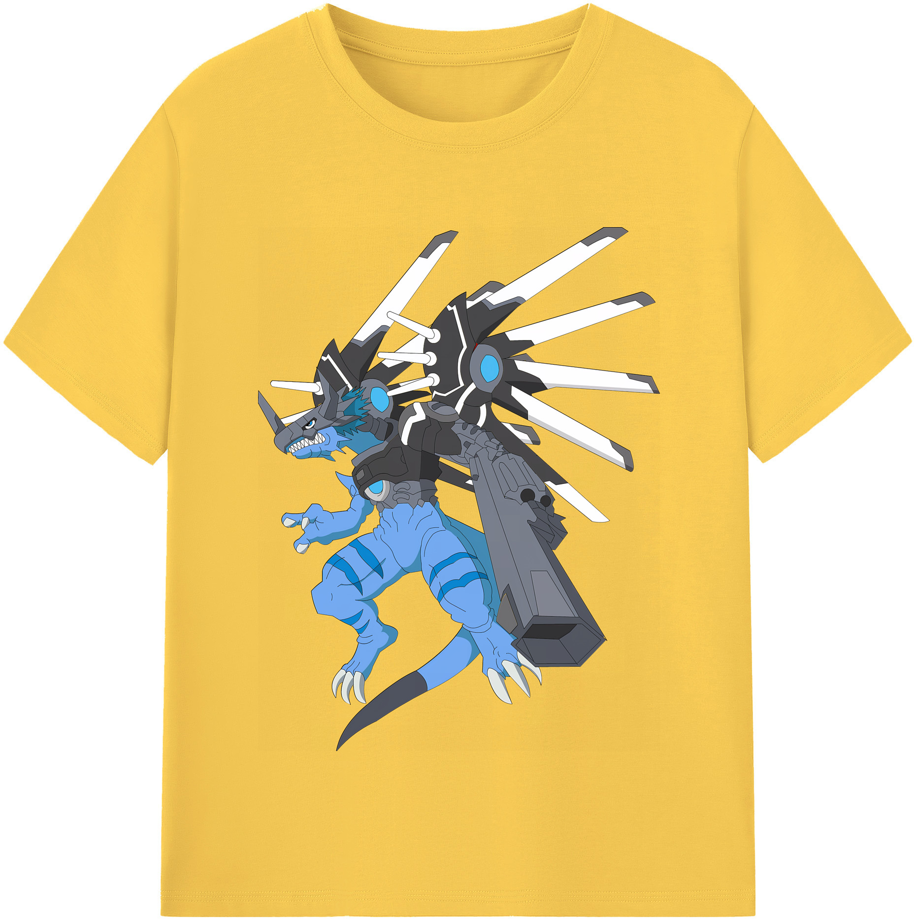 （画像用） Digimon デジタルモンスター/デジモン 綿100％半袖Tシャツ（フロントプリント）
