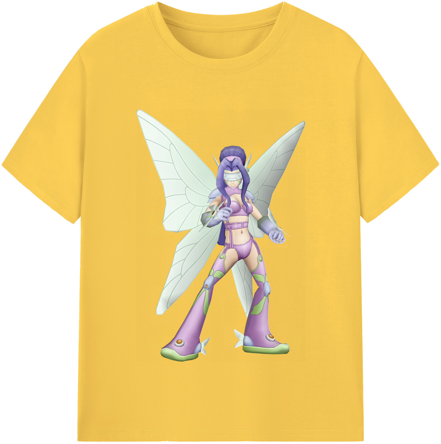 （画像用） Digimon デジタルモンスター/デジモン 綿100％半袖Tシャツ（フロントプリント）