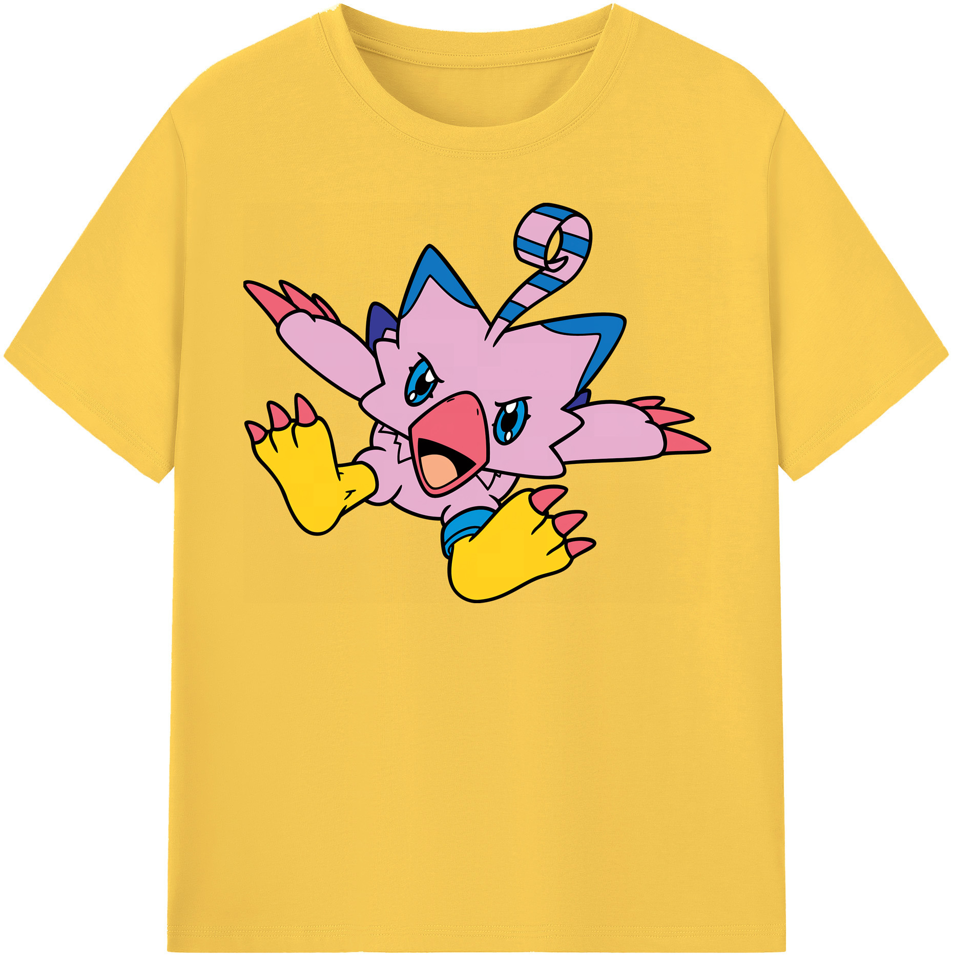 （画像用） Digimon デジタルモンスター/デジモン 綿100％半袖Tシャツ（フロントプリント）