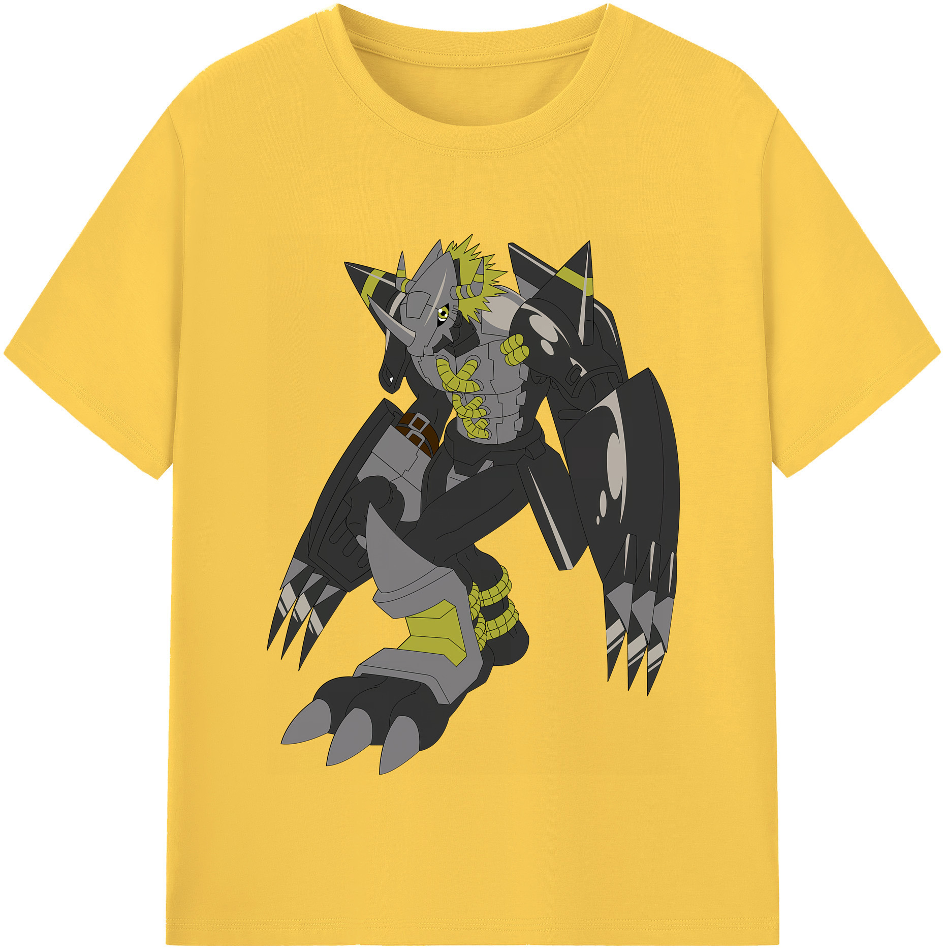 （画像用） Digimon デジタルモンスター/デジモン 綿100％半袖Tシャツ（フロントプリント）