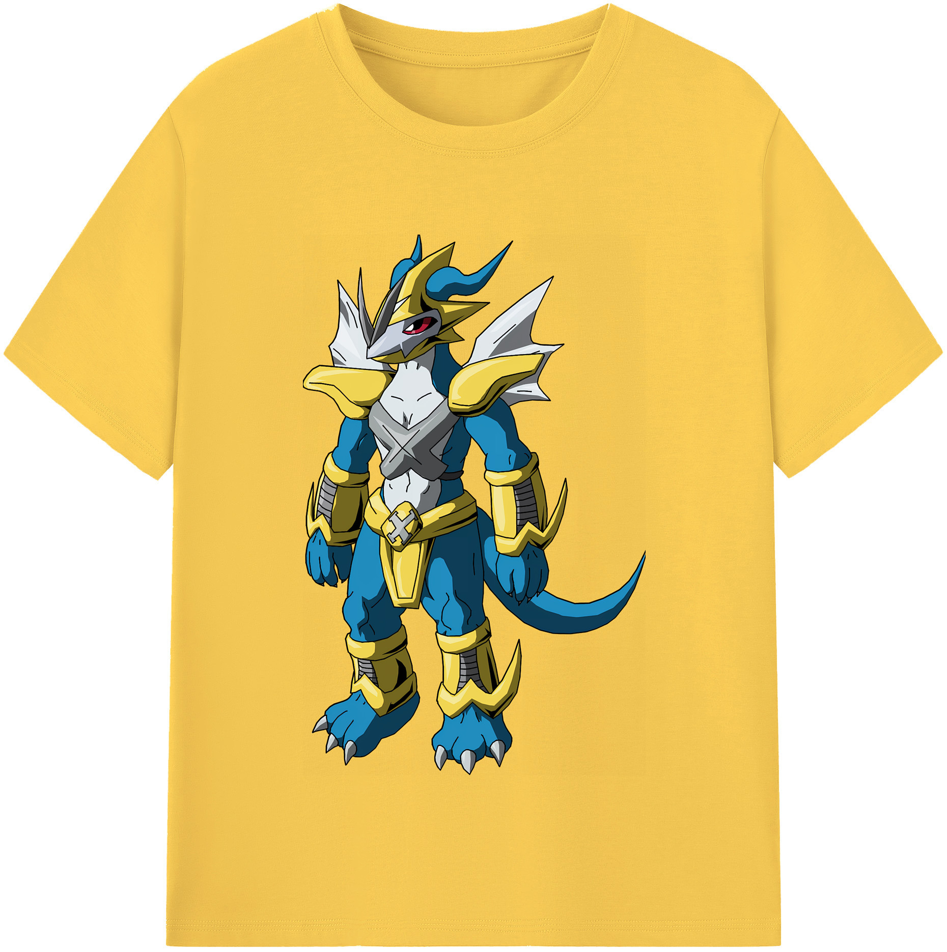 （画像用） Digimon デジタルモンスター/デジモン 綿100％半袖Tシャツ（フロントプリント）