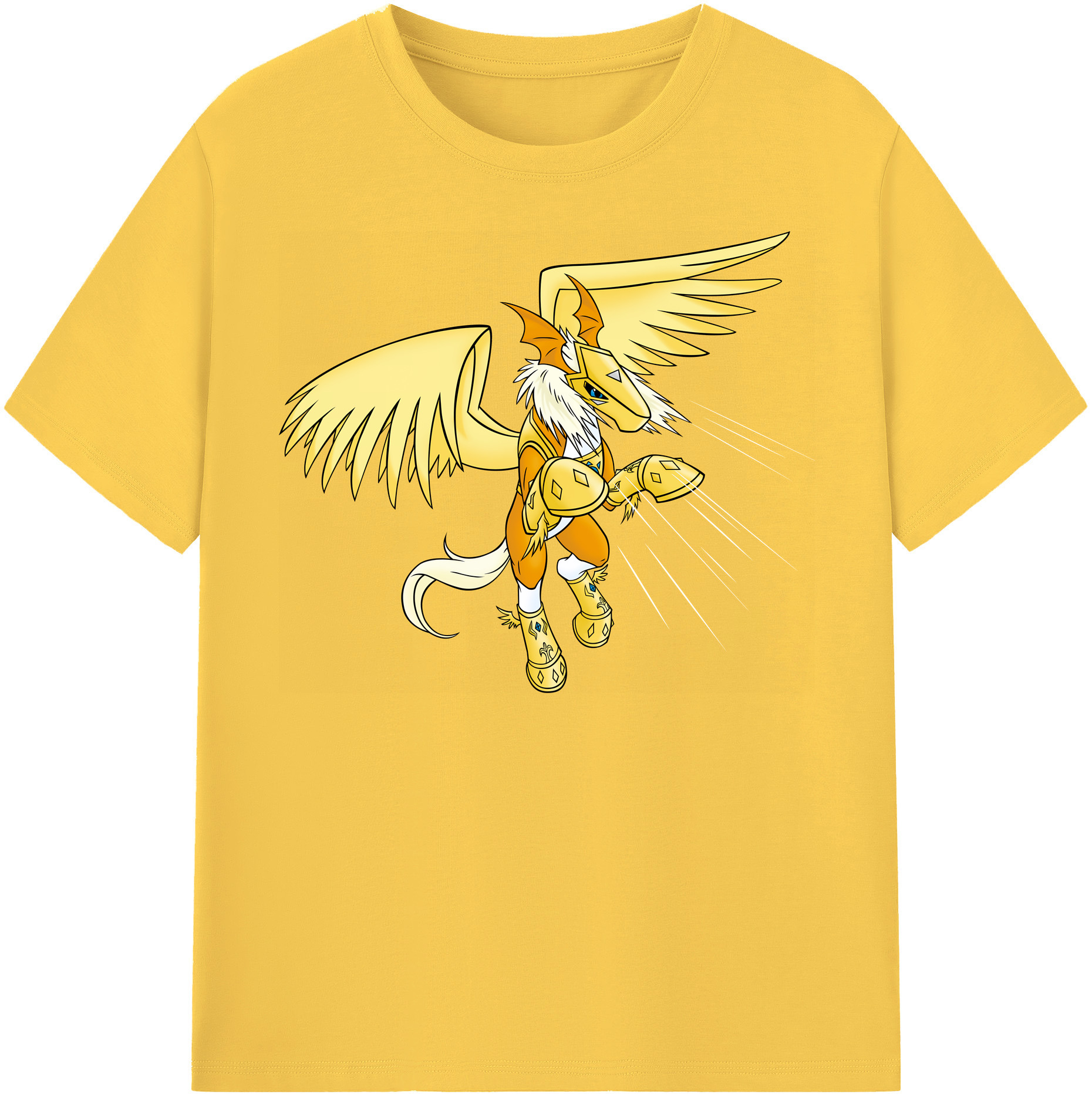 （画像用） Digimon デジタルモンスター/デジモン 綿100％半袖Tシャツ（フロントプリント）