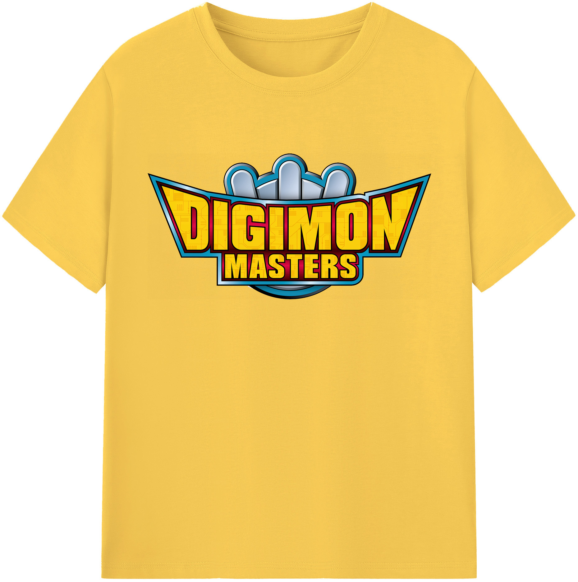 （画像用） Digimon デジタルモンスター/デジモン 綿100％半袖Tシャツ（フロントプリント）