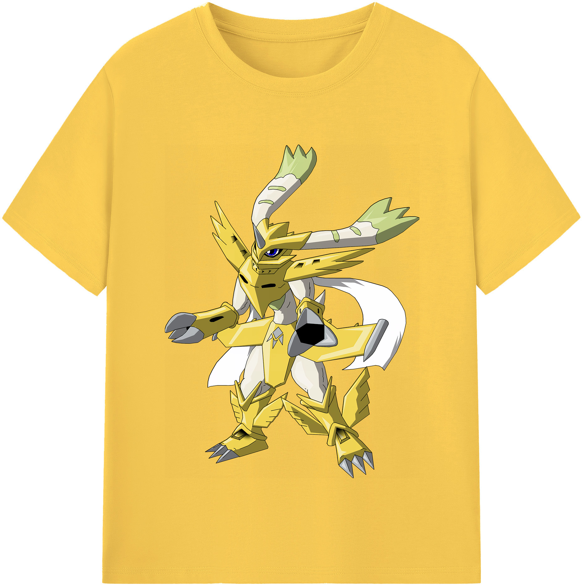 （画像用） Digimon デジタルモンスター/デジモン 綿100％半袖Tシャツ（フロントプリント）