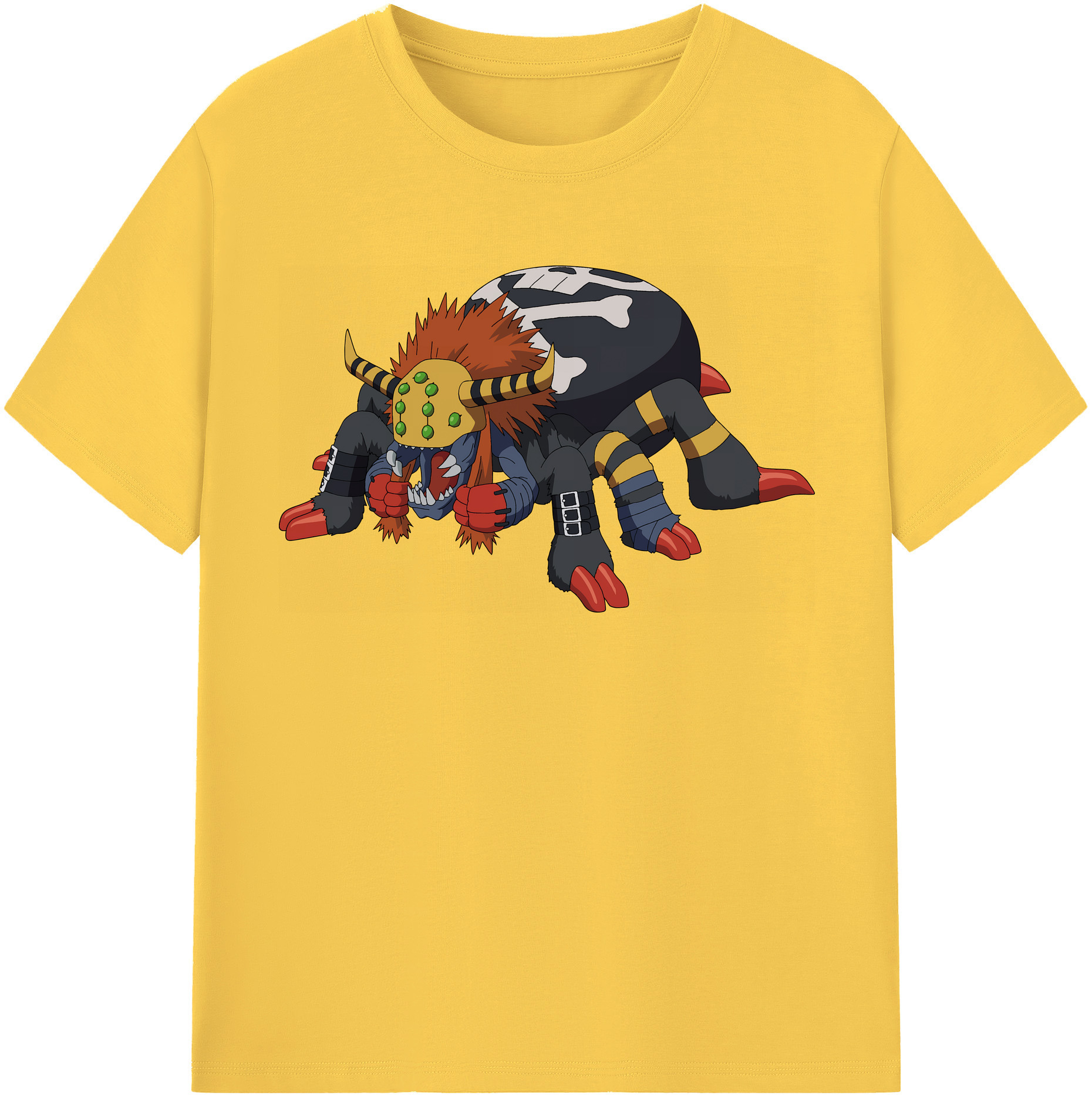 （画像用） Digimon デジタルモンスター/デジモン 綿100％半袖Tシャツ（フロントプリント）