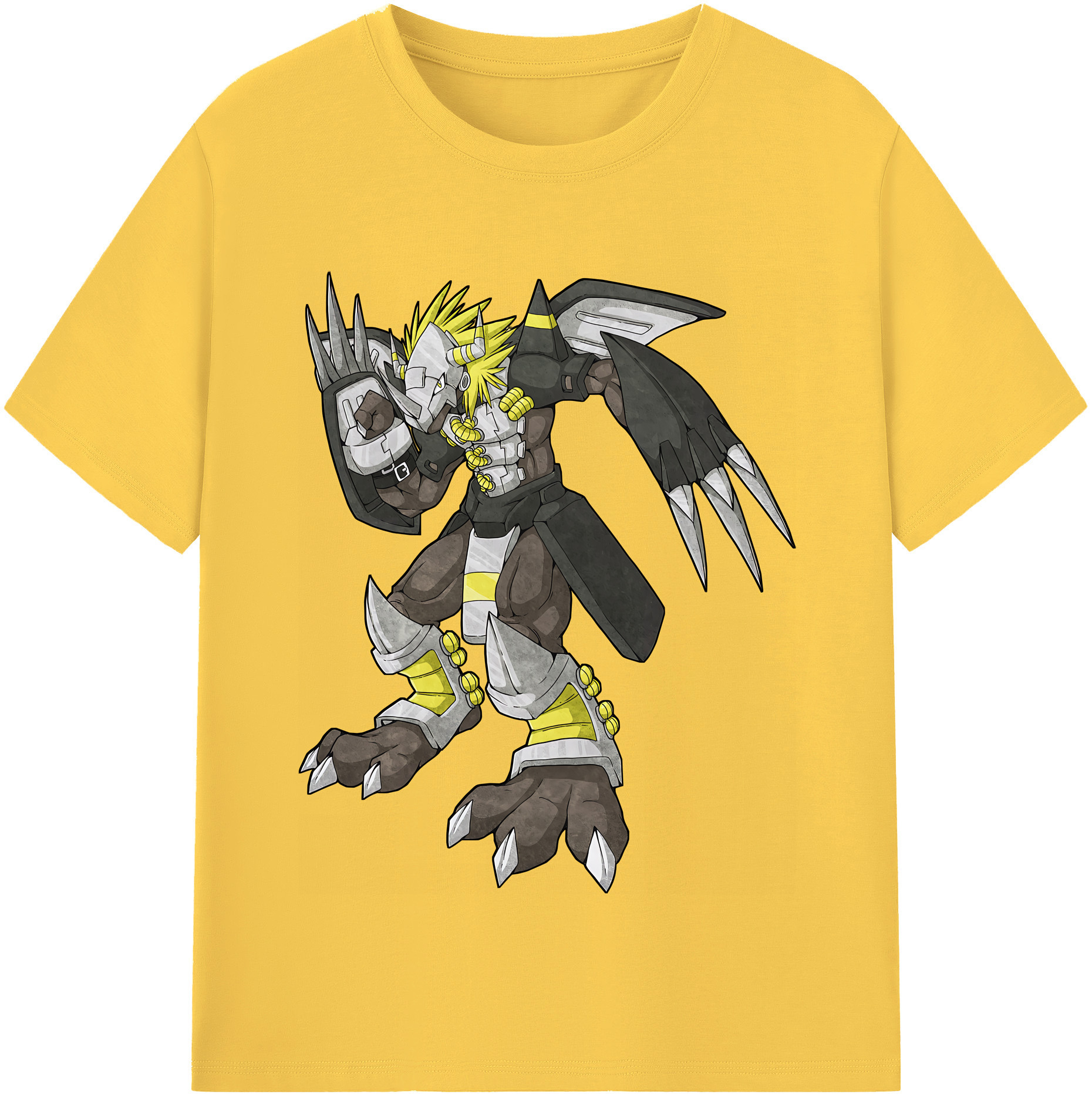 （画像用） Digimon デジタルモンスター/デジモン 綿100％半袖Tシャツ（フロントプリント）