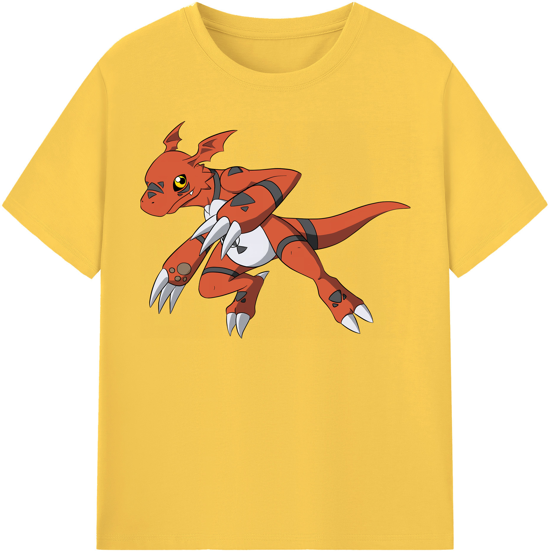 （画像用） Digimon デジタルモンスター/デジモン 綿100％半袖Tシャツ（フロントプリント）