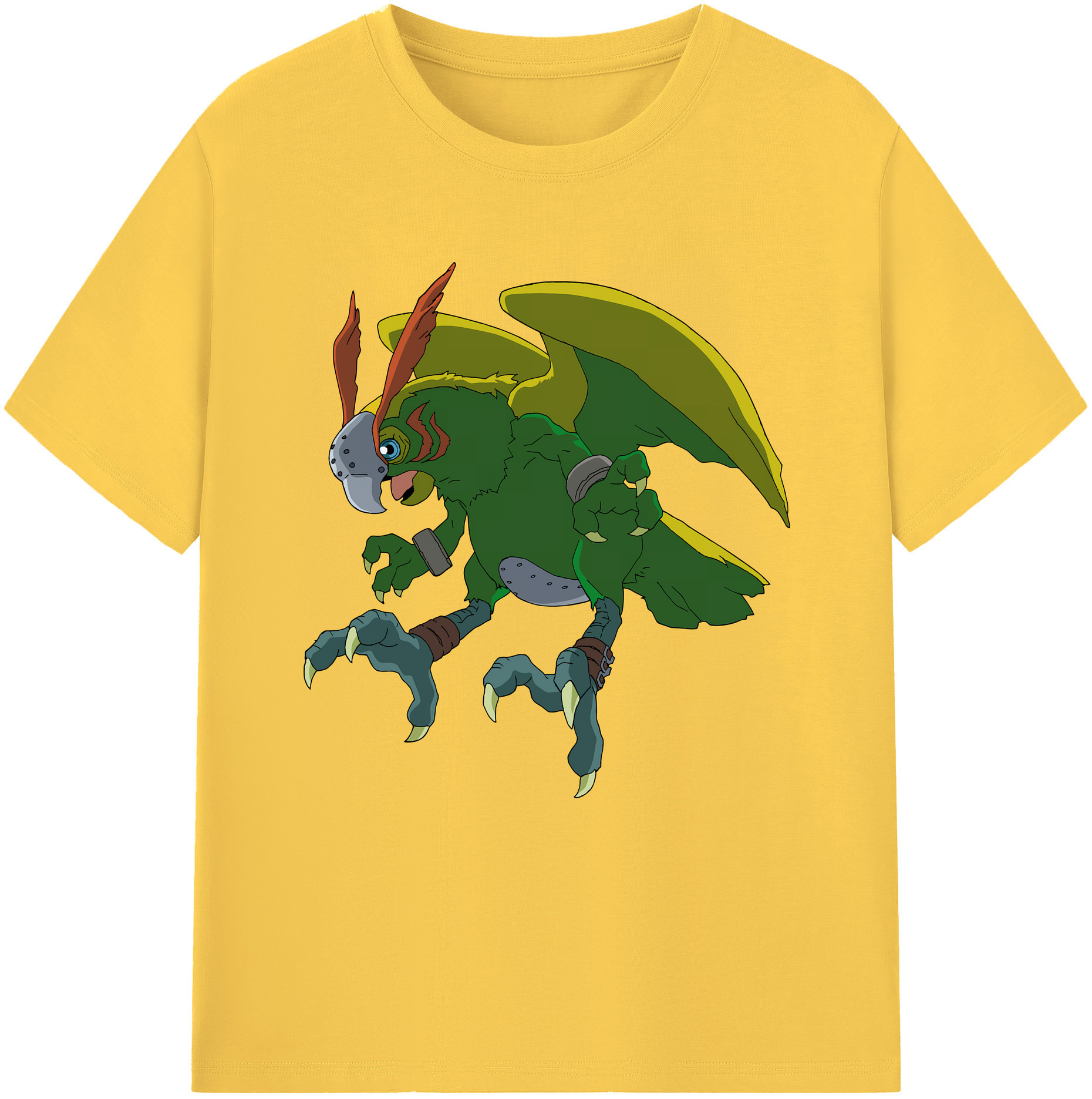 （画像用） Digimon デジタルモンスター/デジモン 綿100％半袖Tシャツ（フロントプリント）