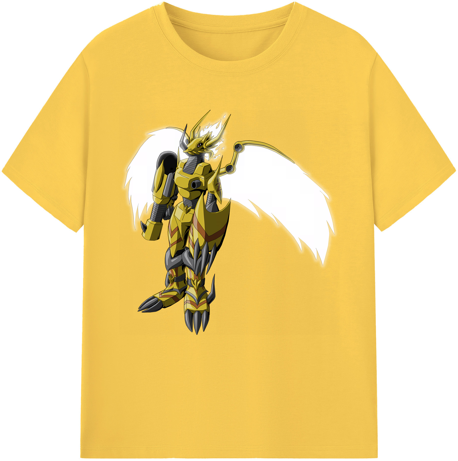 （画像用） Digimon デジタルモンスター/デジモン 綿100％半袖Tシャツ（フロントプリント）
