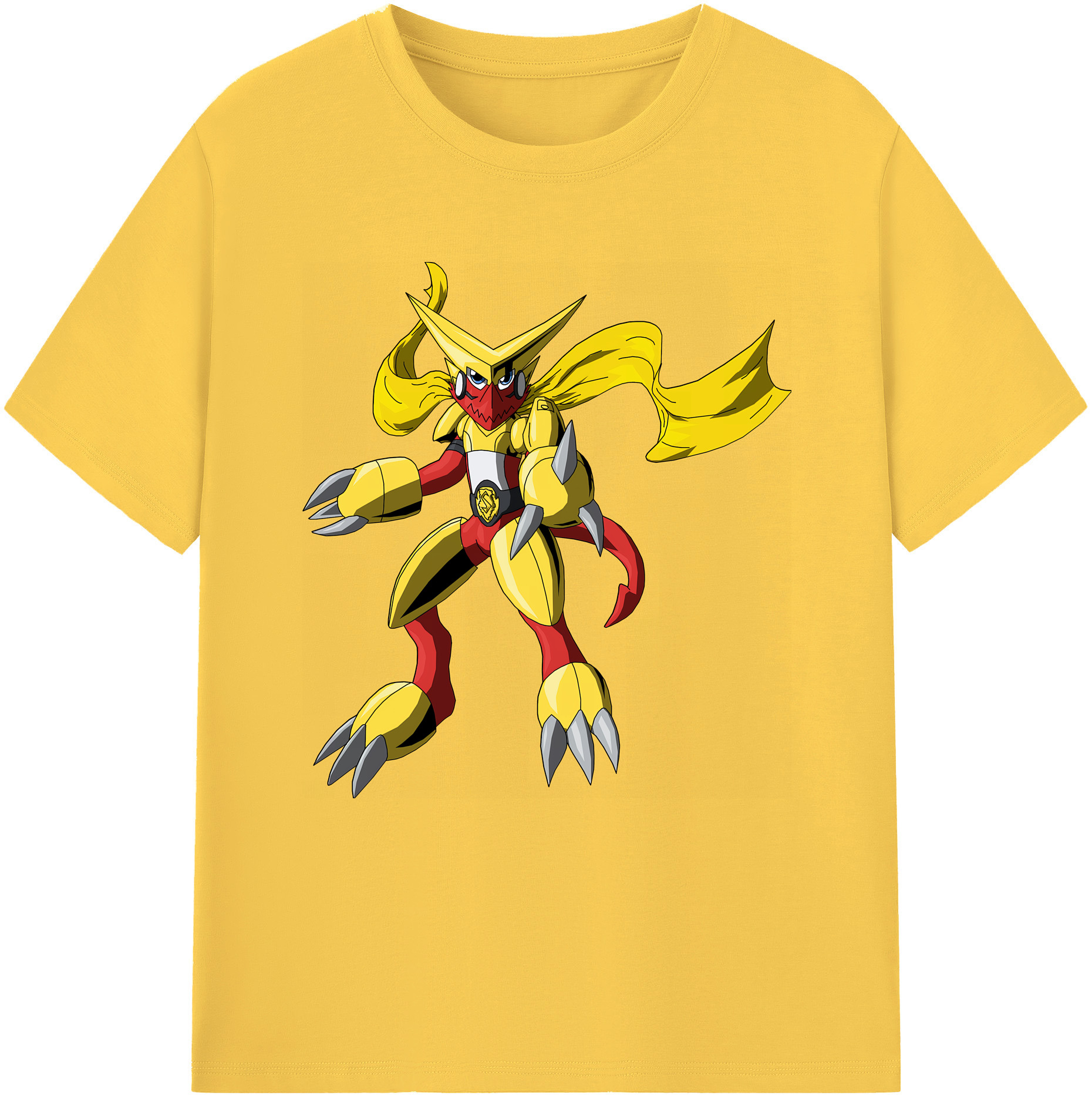（画像用） Digimon デジタルモンスター/デジモン 綿100％半袖Tシャツ（フロントプリント）