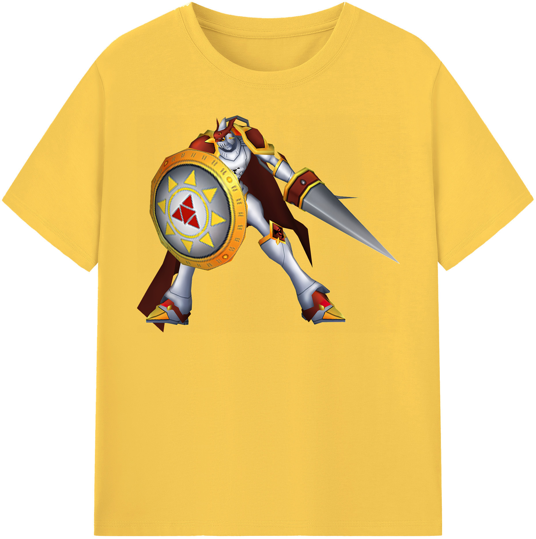 （画像用） Digimon デジタルモンスター/デジモン 綿100％半袖Tシャツ（フロントプリント）