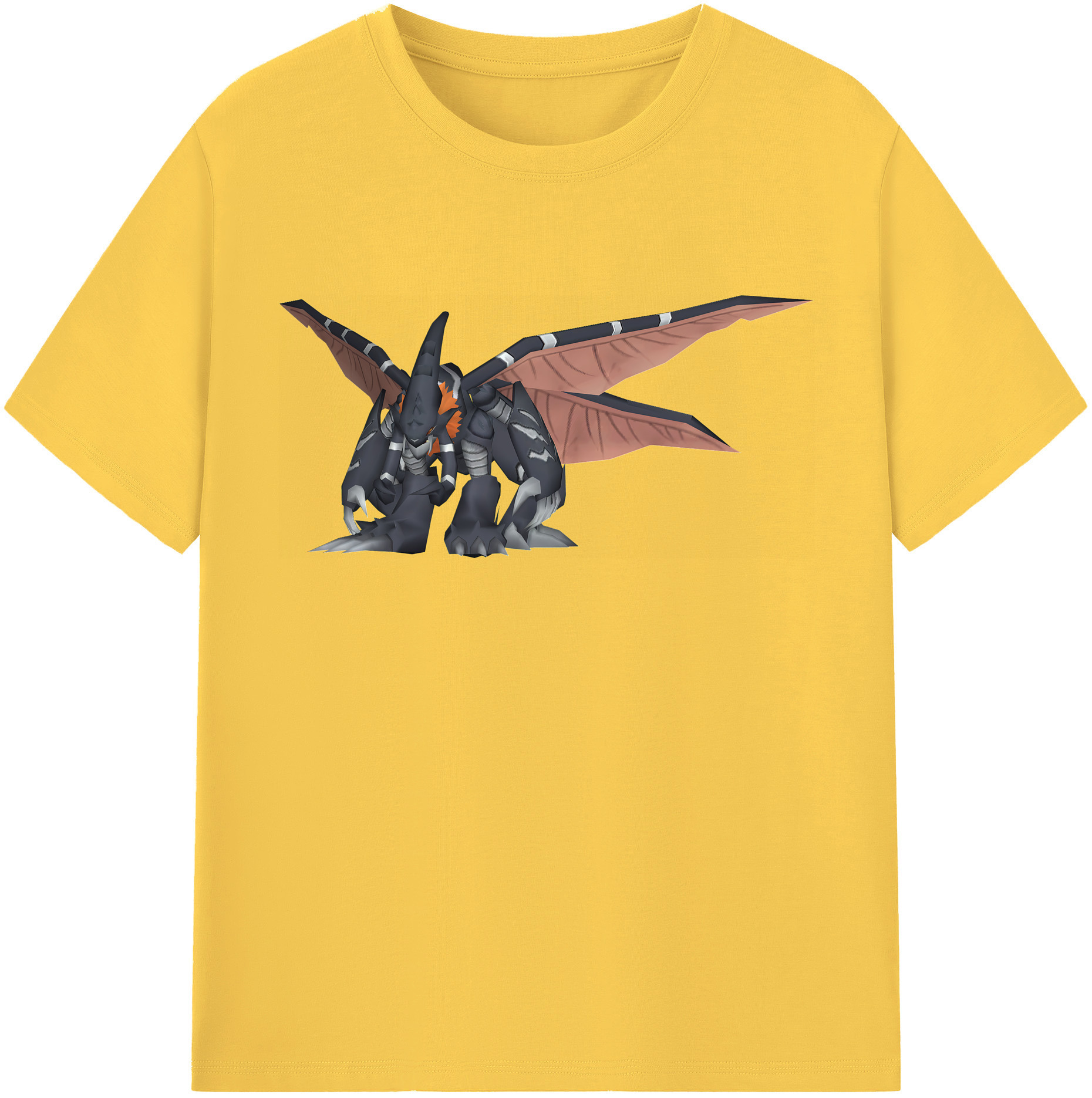 （画像用） Digimon デジタルモンスター/デジモン 綿100％半袖Tシャツ（フロントプリント）
