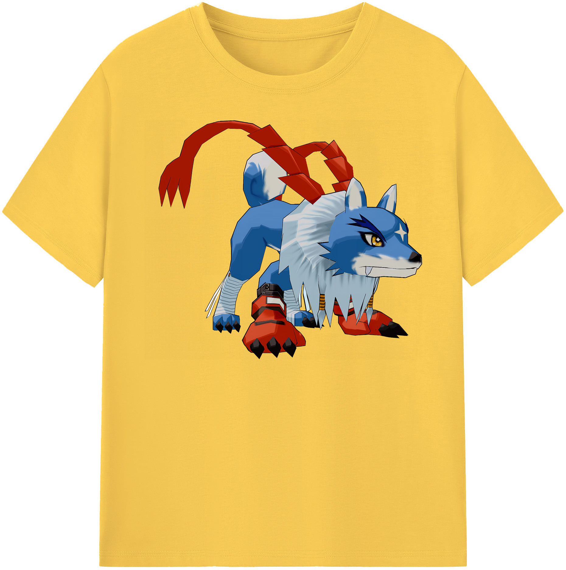 （画像用） Digimon デジタルモンスター/デジモン 綿100％半袖Tシャツ（フロントプリント）