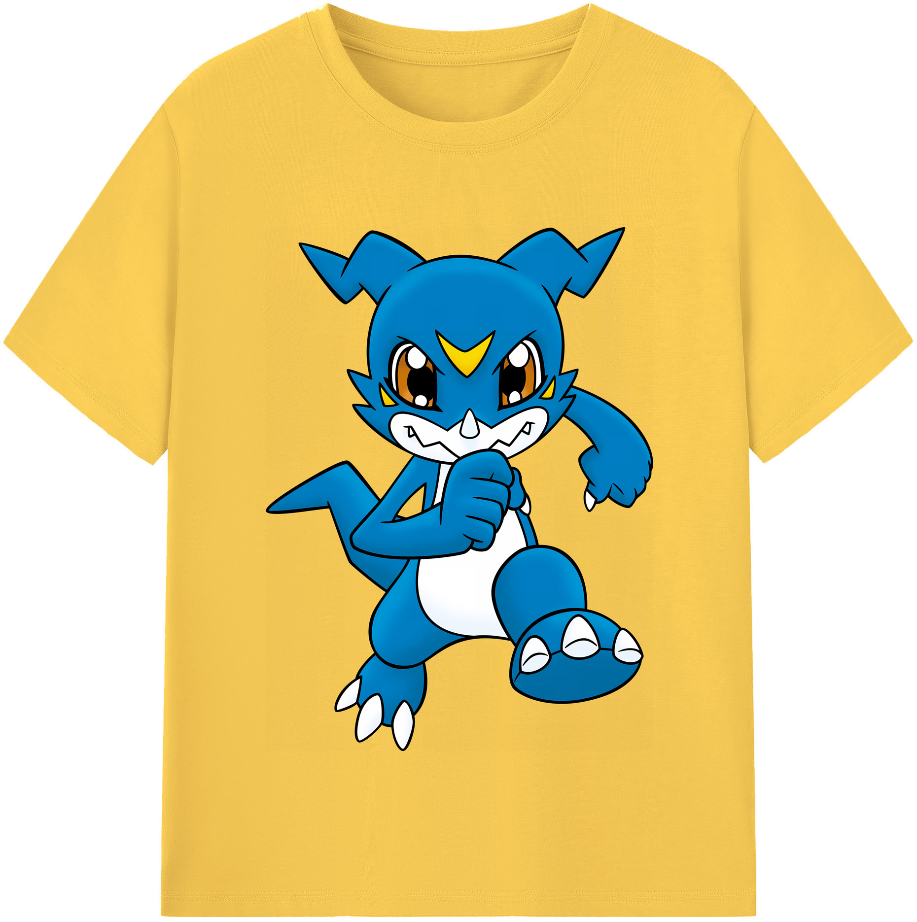 （画像用） Digimon デジタルモンスター/デジモン 綿100％半袖Tシャツ（フロントプリント）