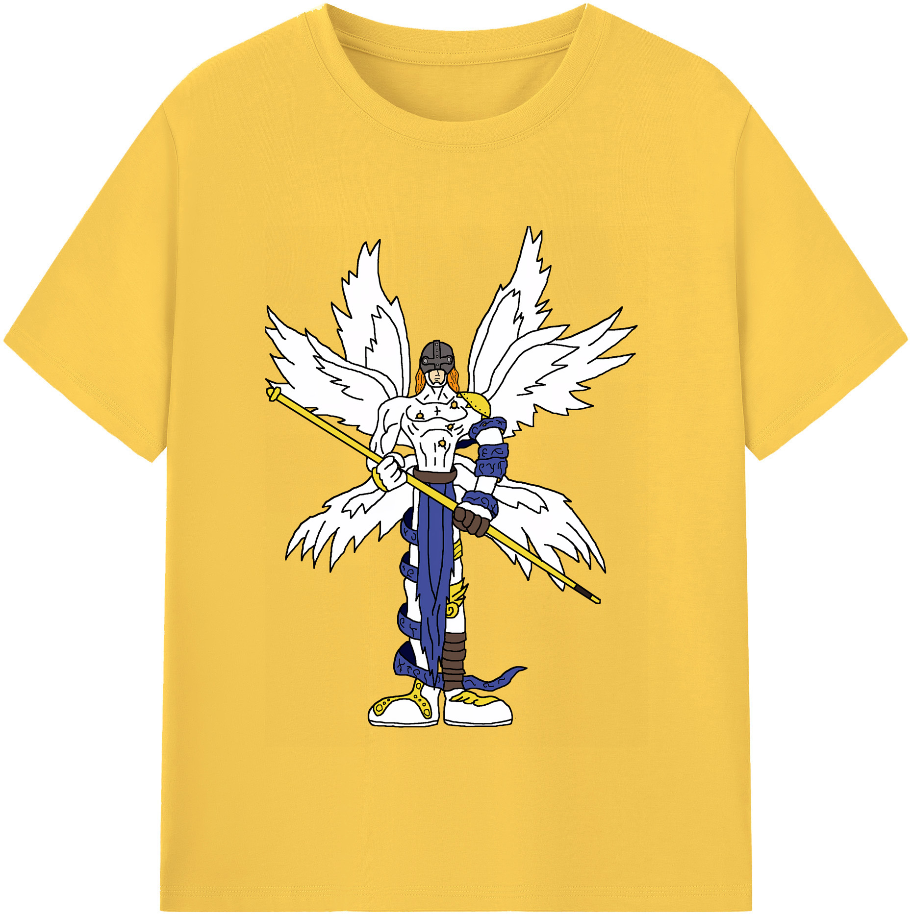 （画像用） Digimon デジタルモンスター/デジモン 綿100％半袖Tシャツ（フロントプリント）