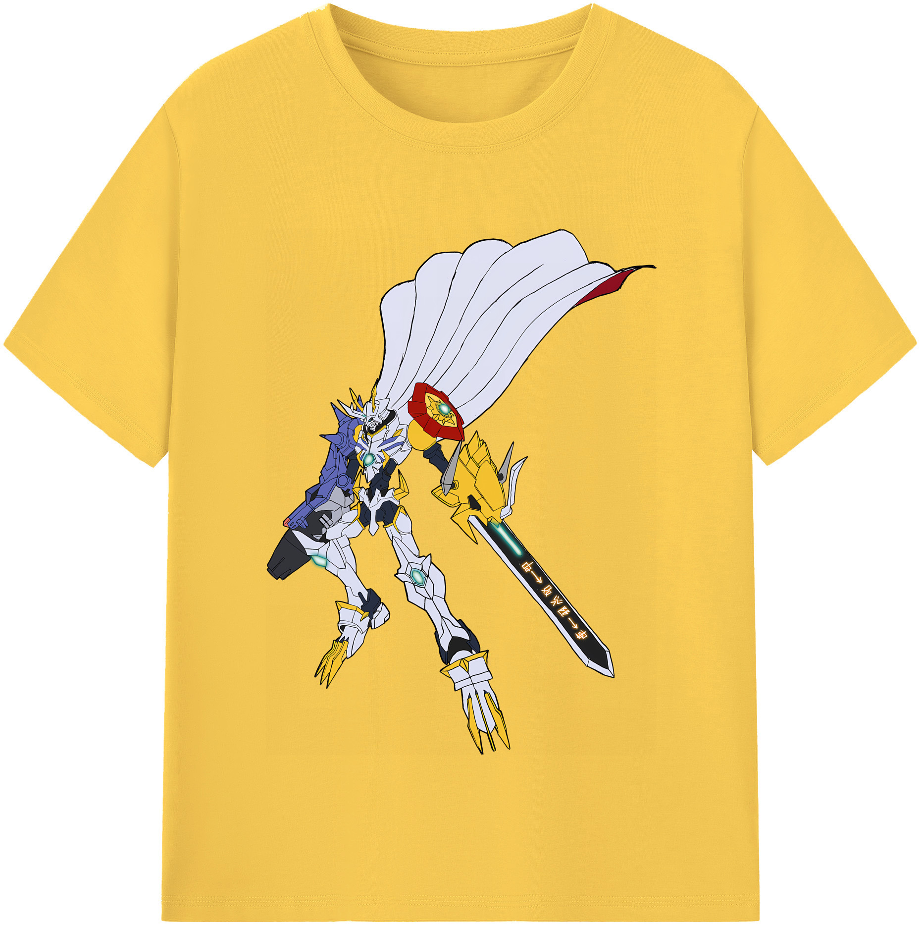 （画像用） Digimon デジタルモンスター/デジモン 綿100％半袖Tシャツ（フロントプリント）