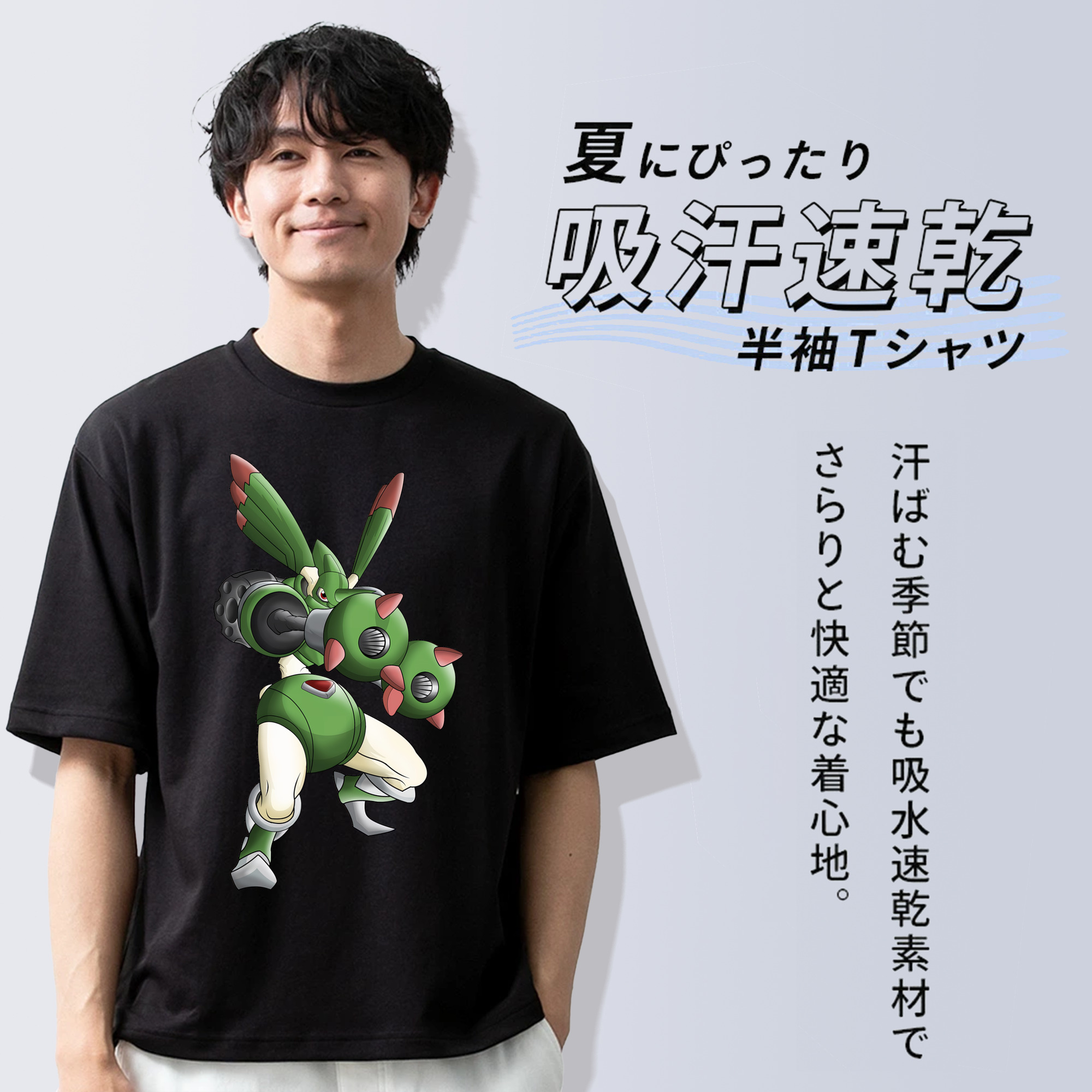 Digimon デジタルモンスター/デジモン 綿100％半袖Tシャツ（フロントプリント）