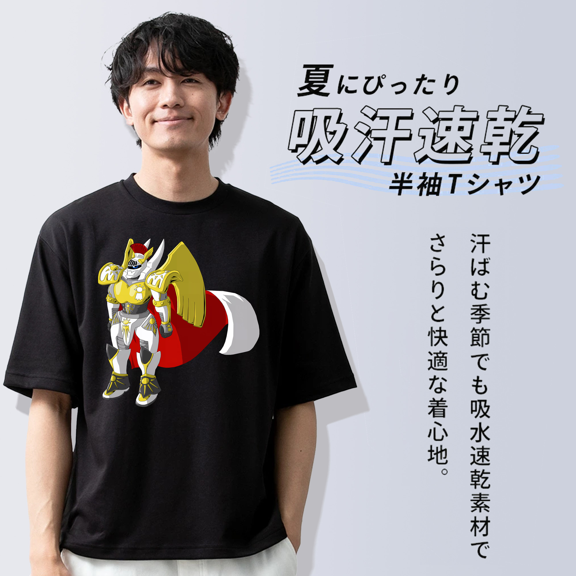 Digimon デジタルモンスター/デジモン 綿100％半袖Tシャツ（フロントプリント）