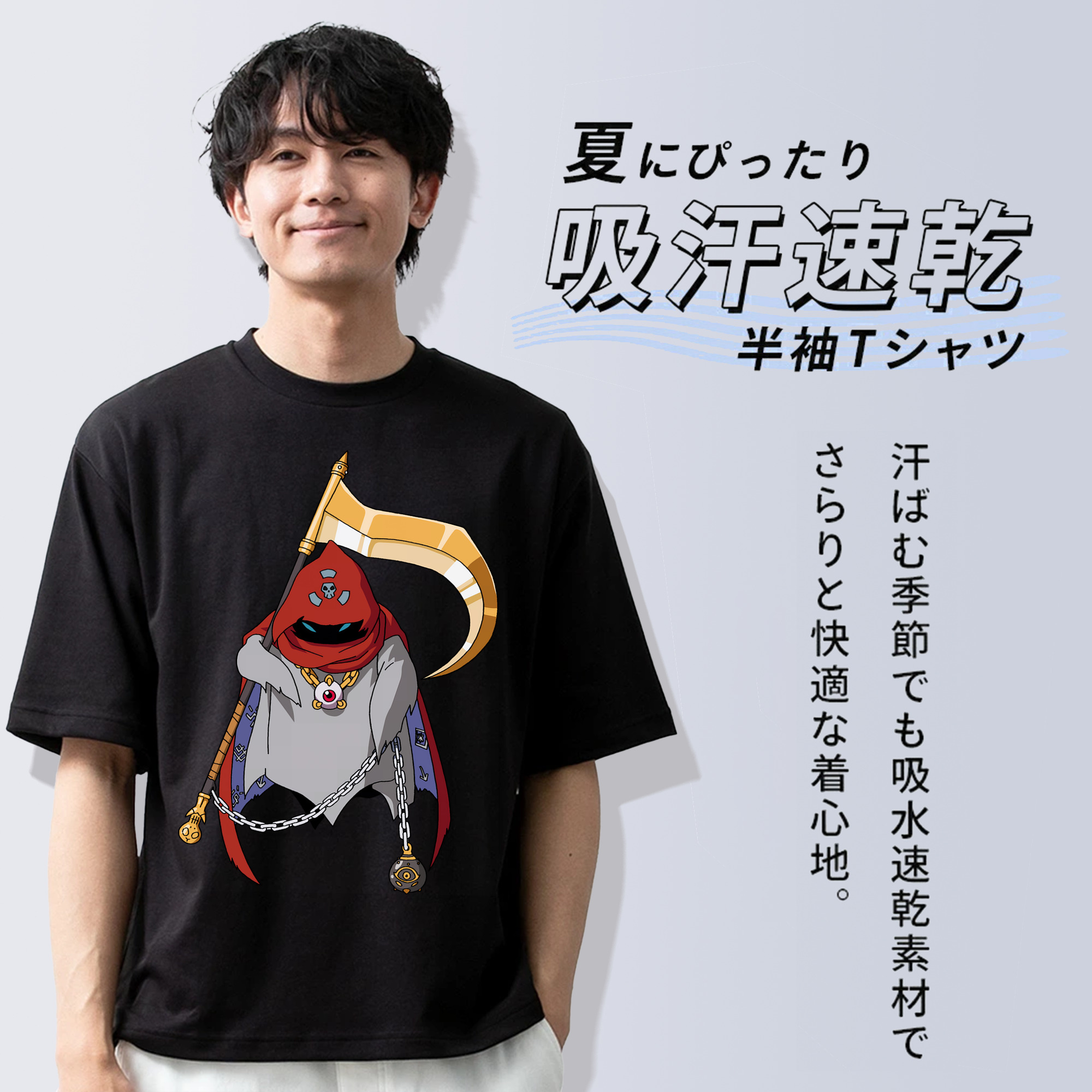 Digimon デジタルモンスター/デジモン 綿100％半袖Tシャツ（フロントプリント）