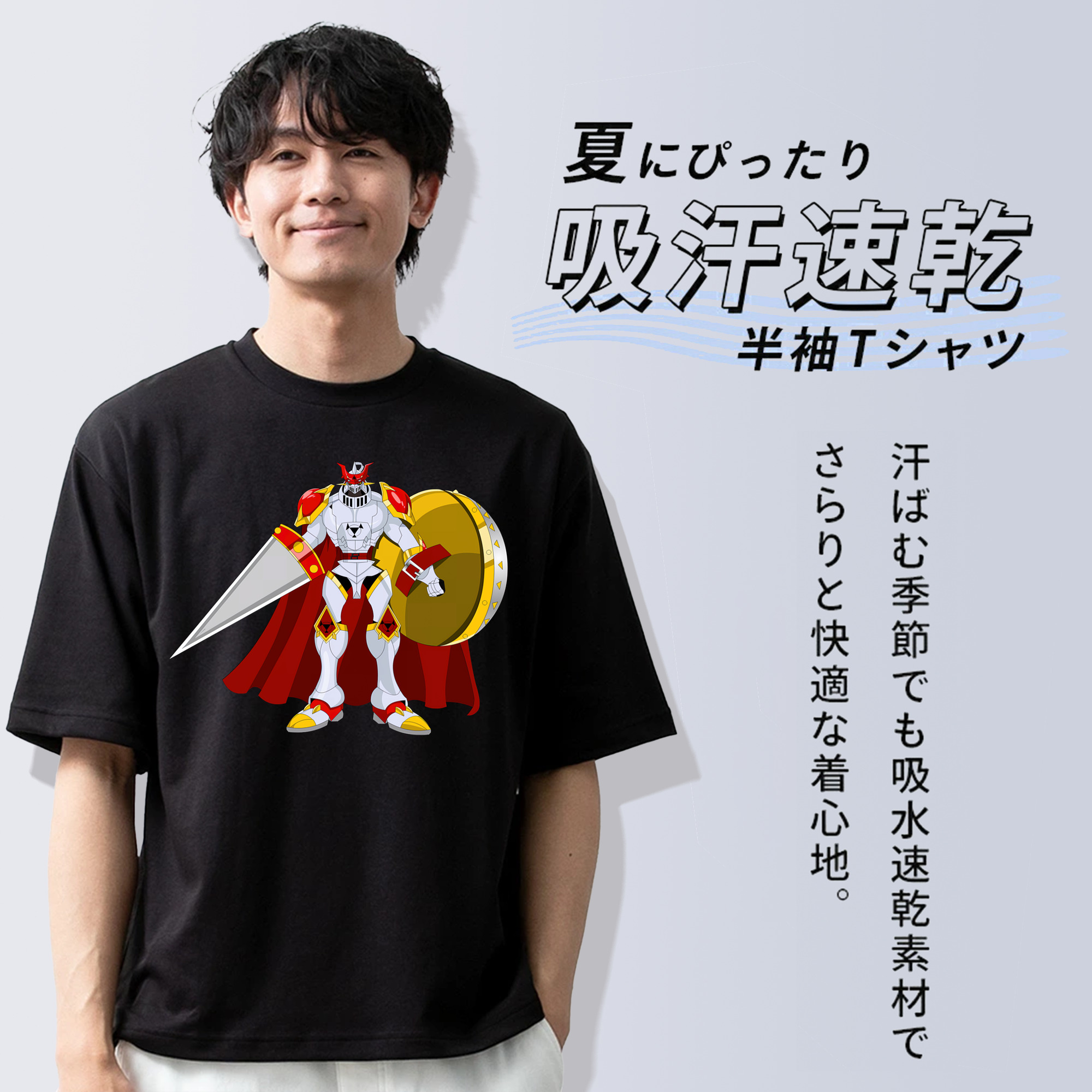 Digimon デジタルモンスター/デジモン 綿100％半袖Tシャツ（フロントプリント）
